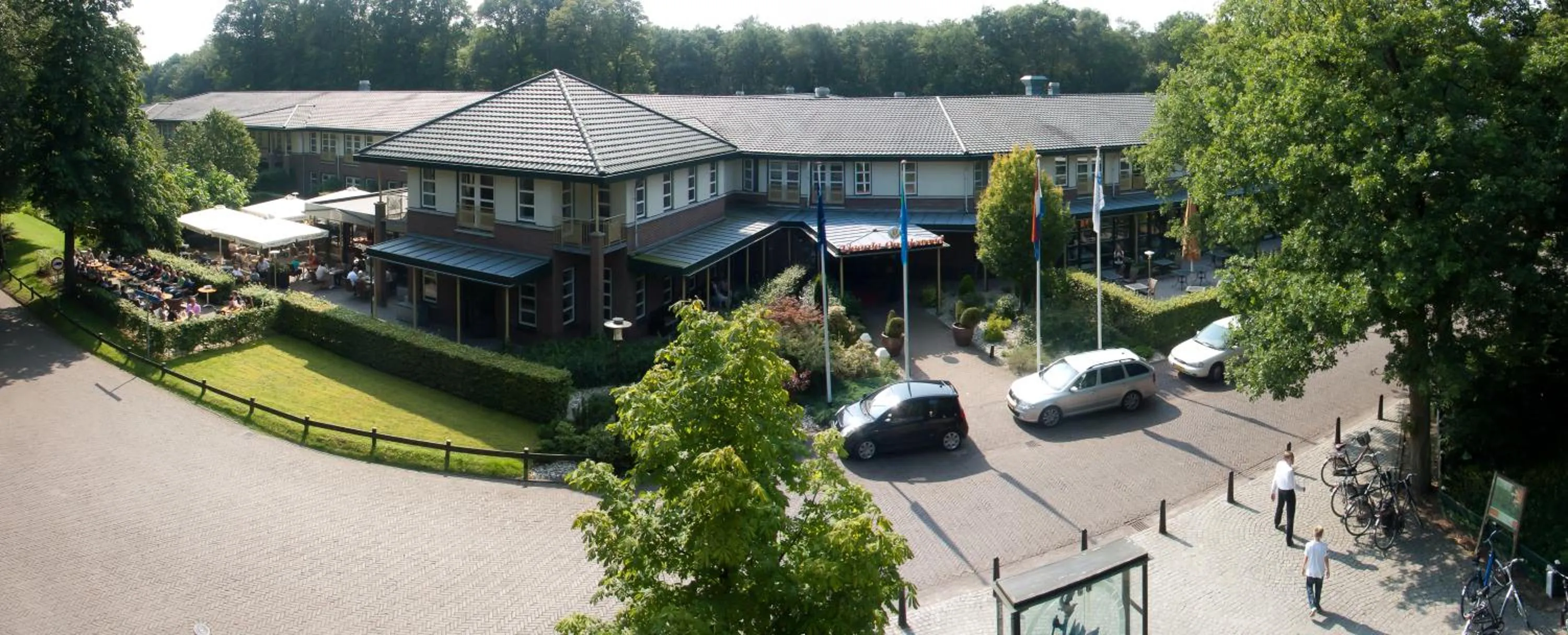 Bird's eye view in Parkhotel Tjaarda