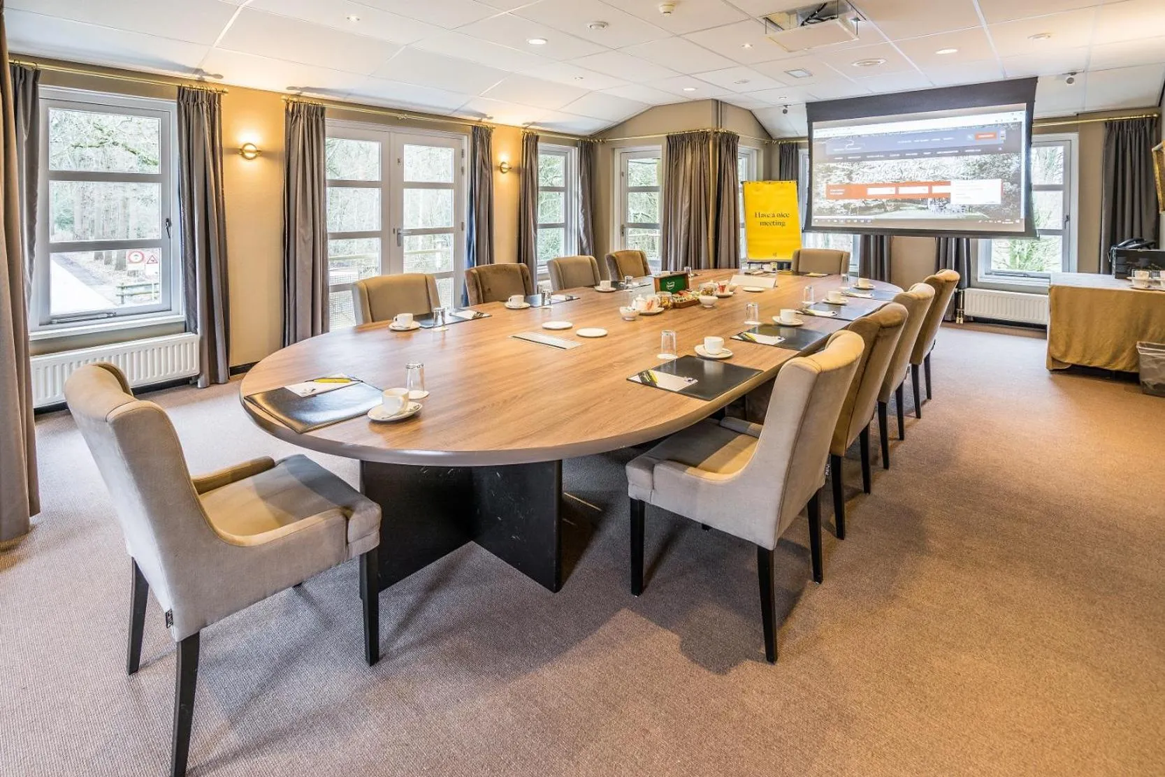 Meeting/conference room in Parkhotel Tjaarda