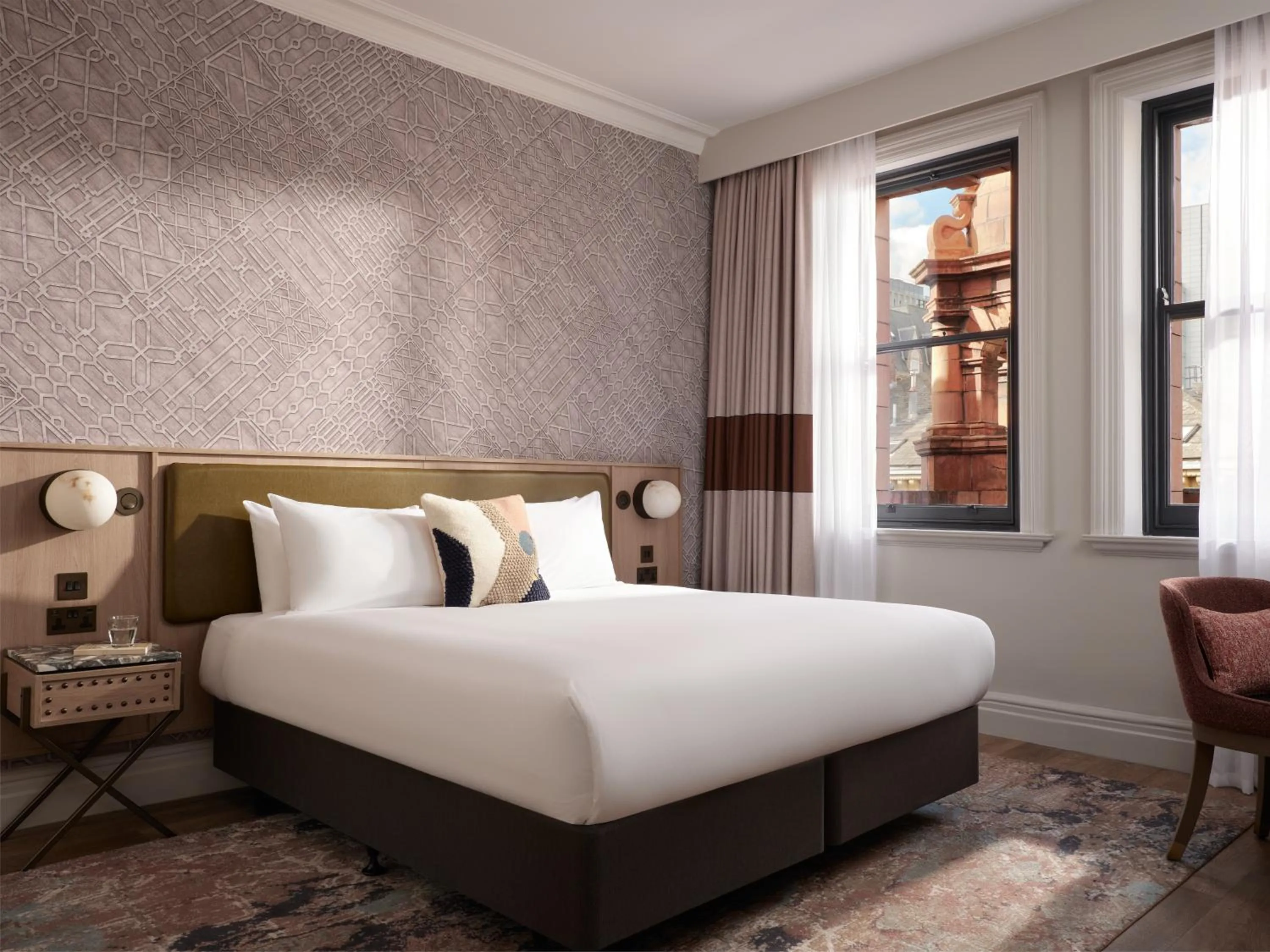 Bedroom, Bed in The Met Hotel Leeds - Newly Refurbished