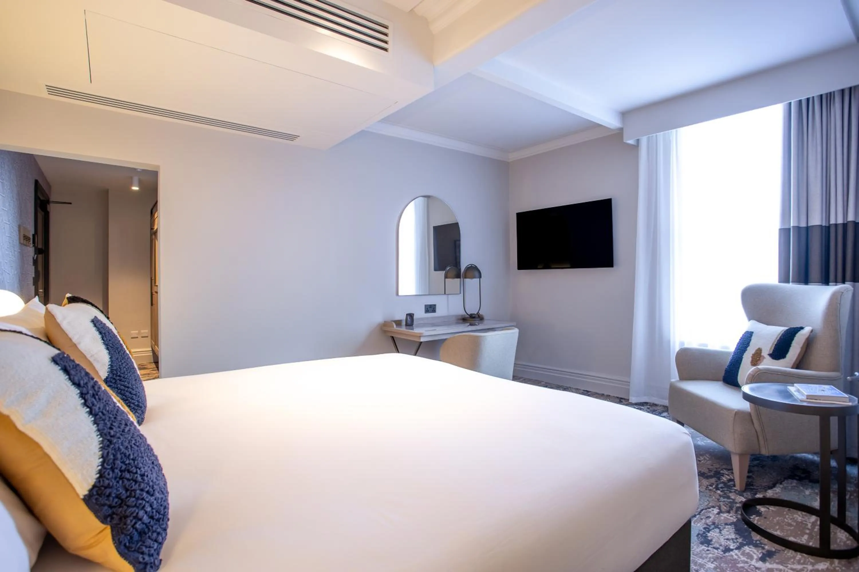 Bedroom, Bed in The Met Hotel Leeds - Newly Refurbished