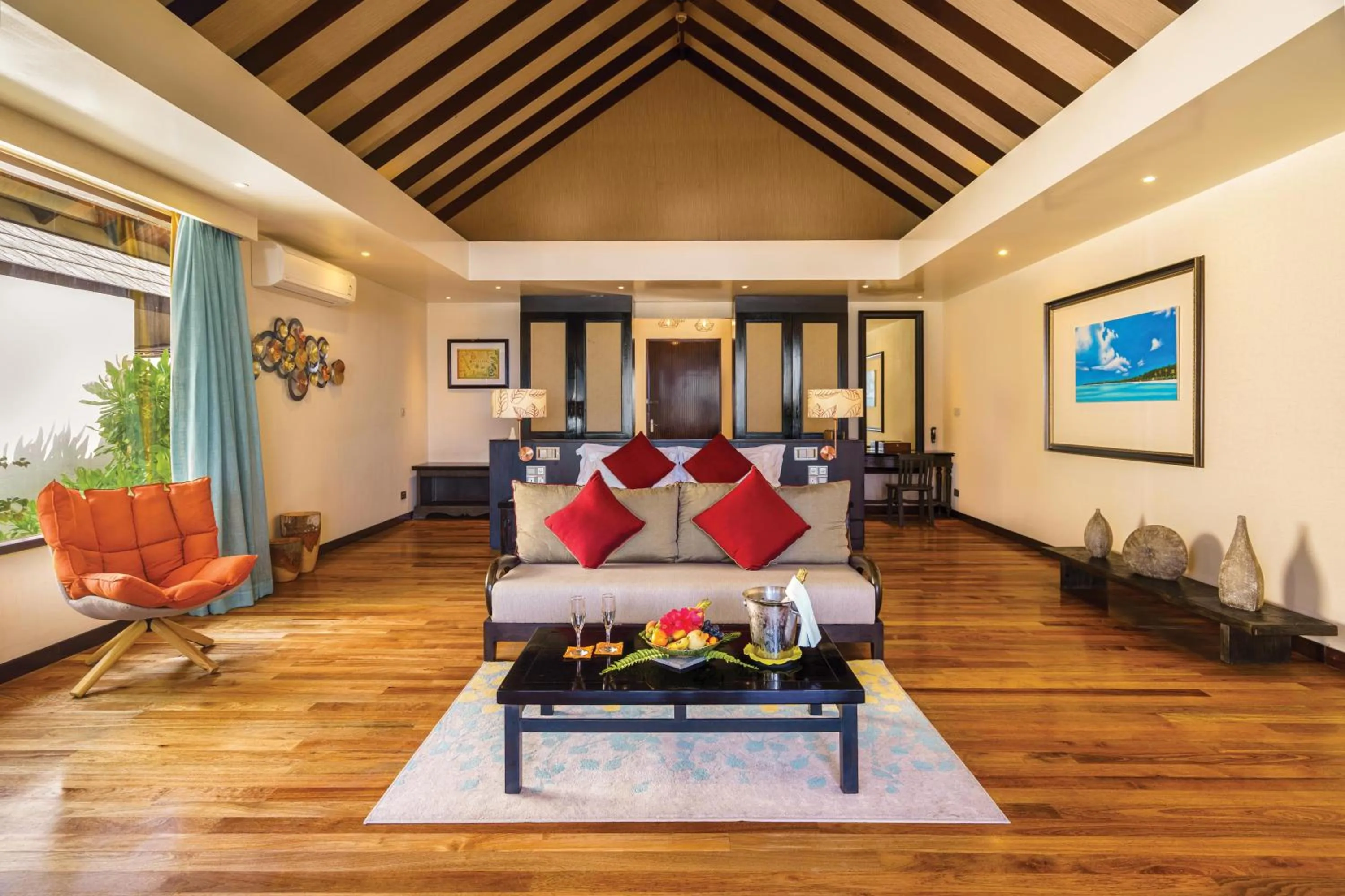 Bedroom in Atmosphere Kanifushi - Premium All Inclusive with Free Transfers