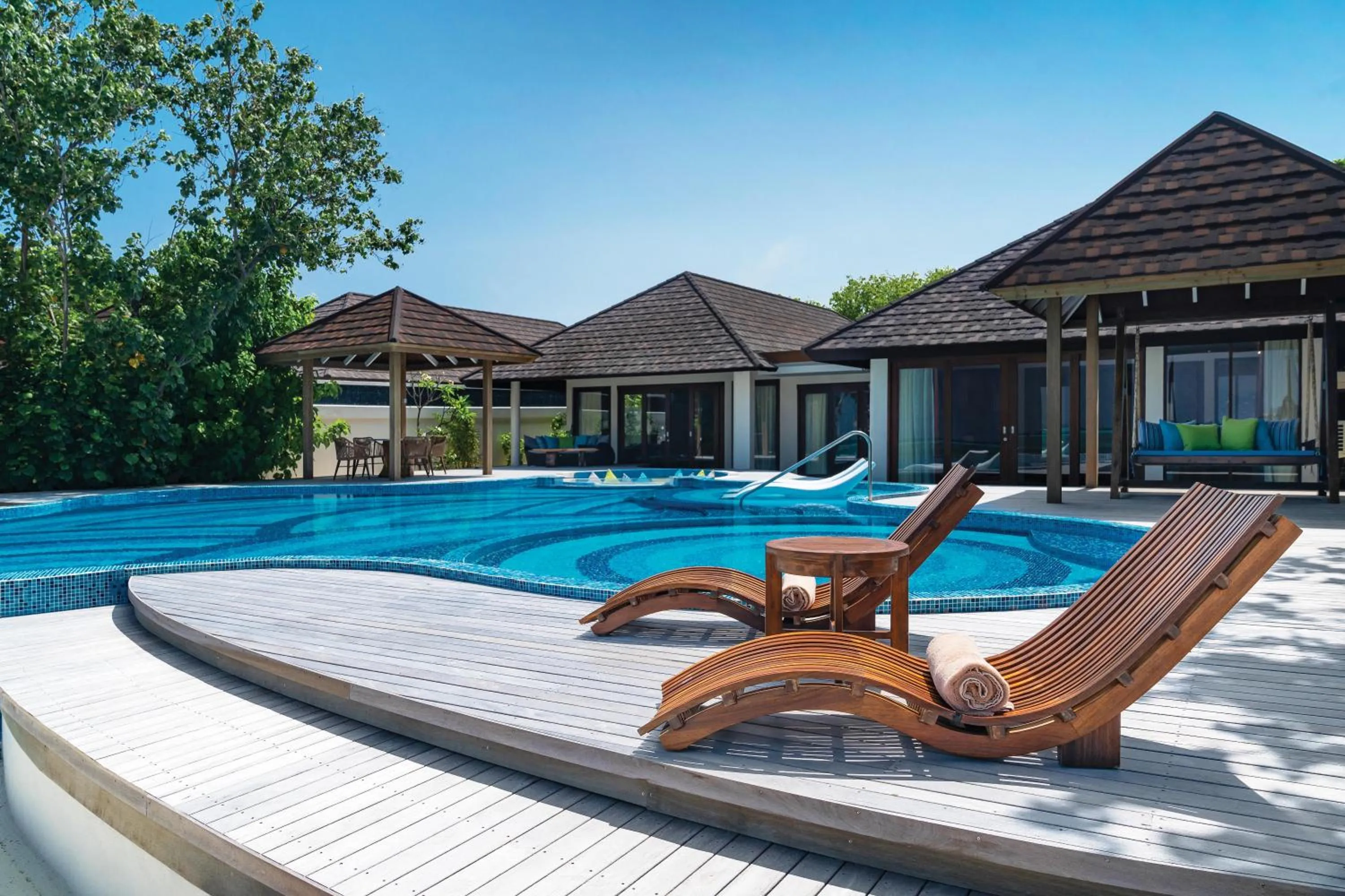 Pool view in Atmosphere Kanifushi - Premium All Inclusive with Free Transfers