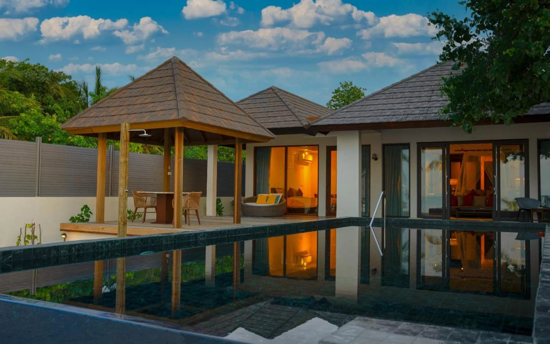 Pool view in Atmosphere Kanifushi - Premium All Inclusive with Free Transfers