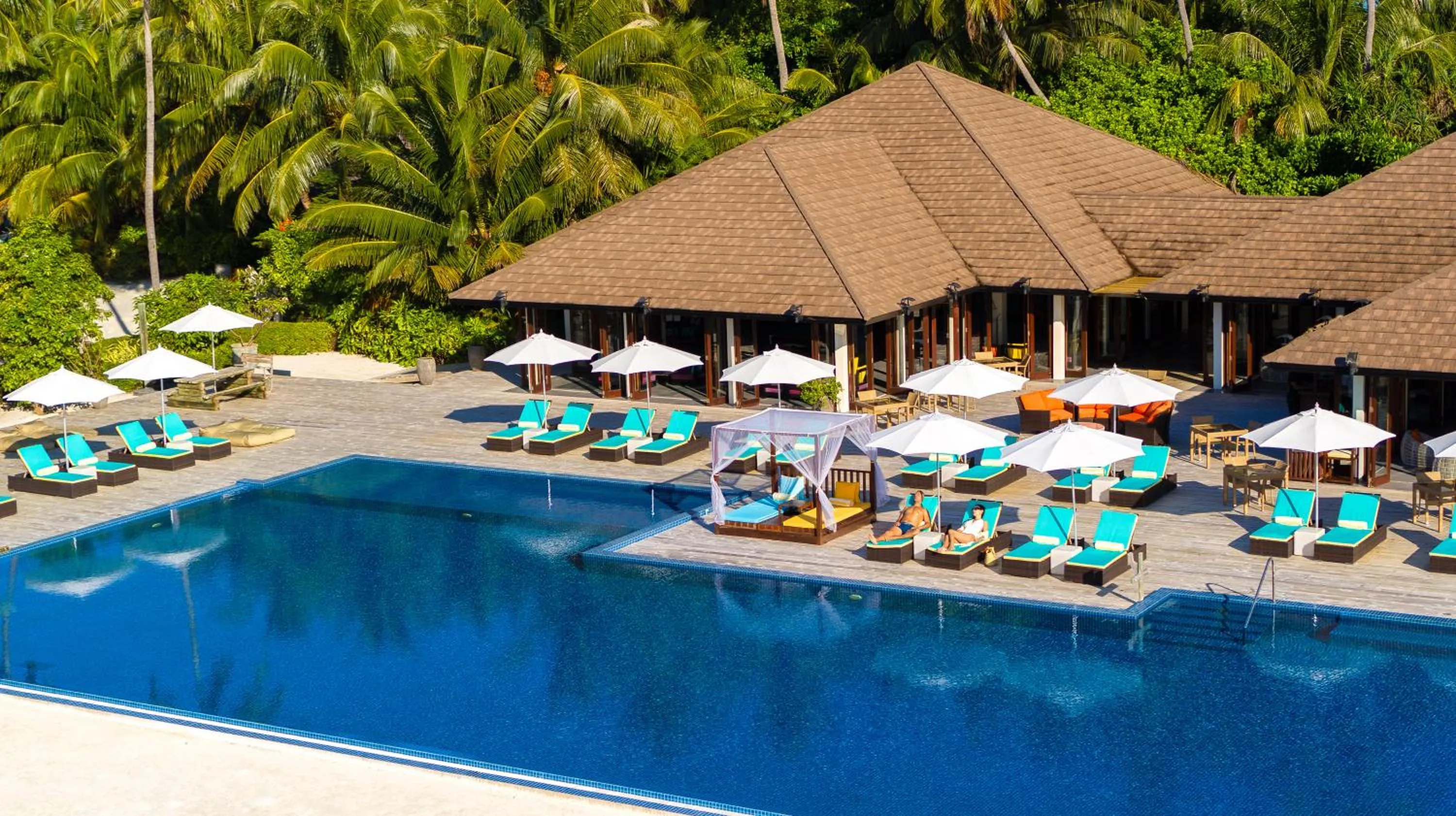 Pool view in Atmosphere Kanifushi - Premium All Inclusive with Free Transfers