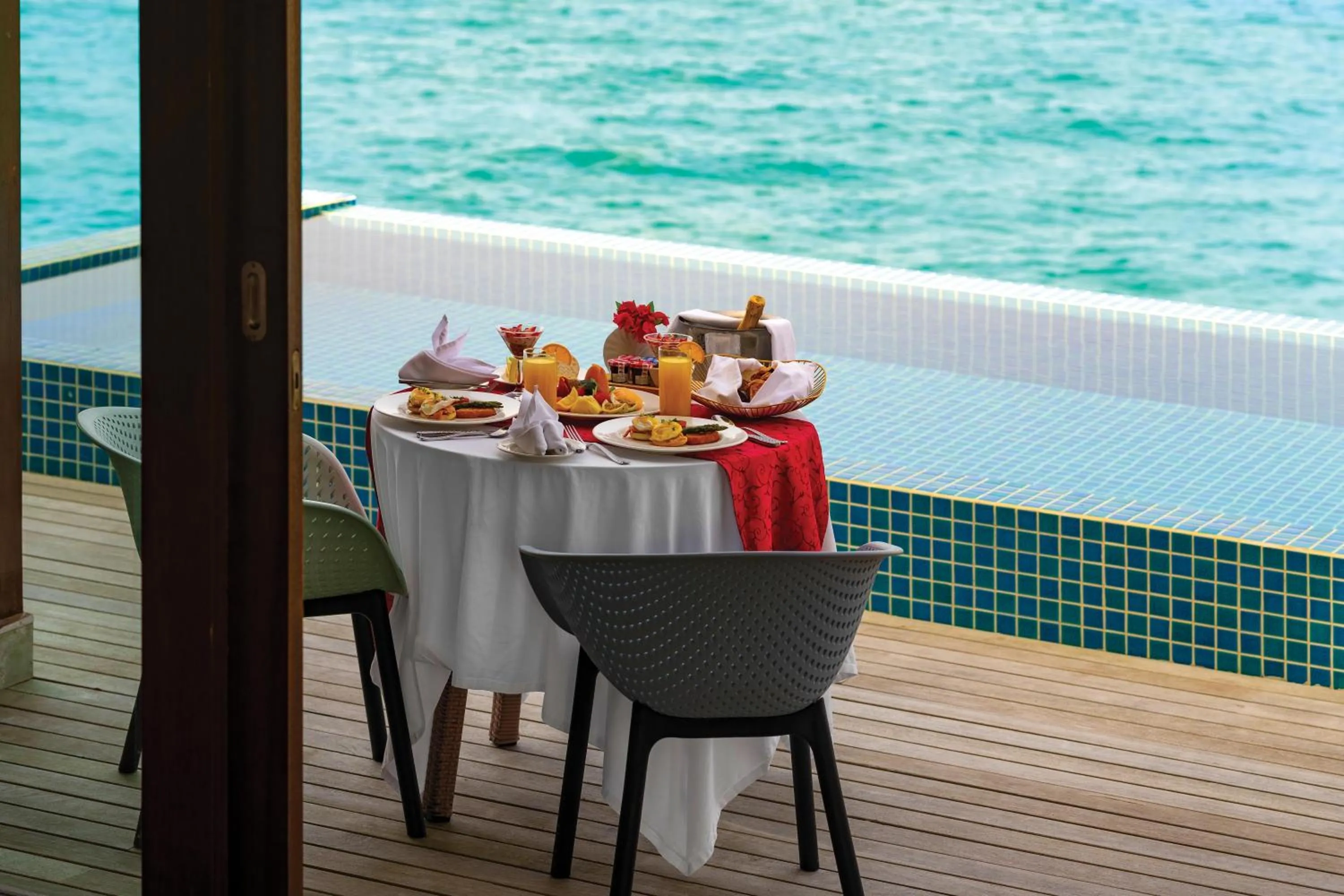 Pool view in Atmosphere Kanifushi - Premium All Inclusive with Free Transfers