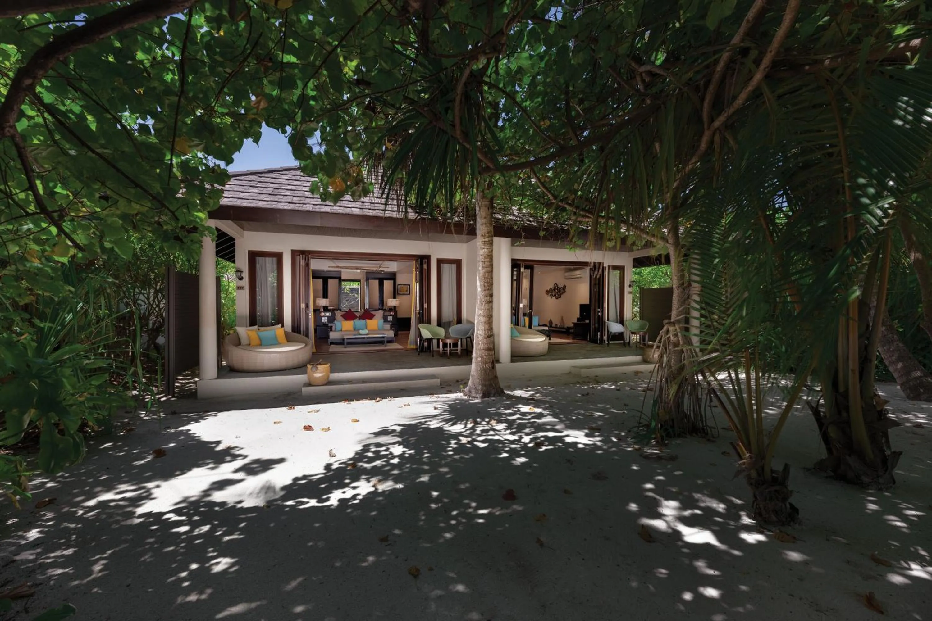Patio in Atmosphere Kanifushi - Premium All Inclusive with Free Transfers