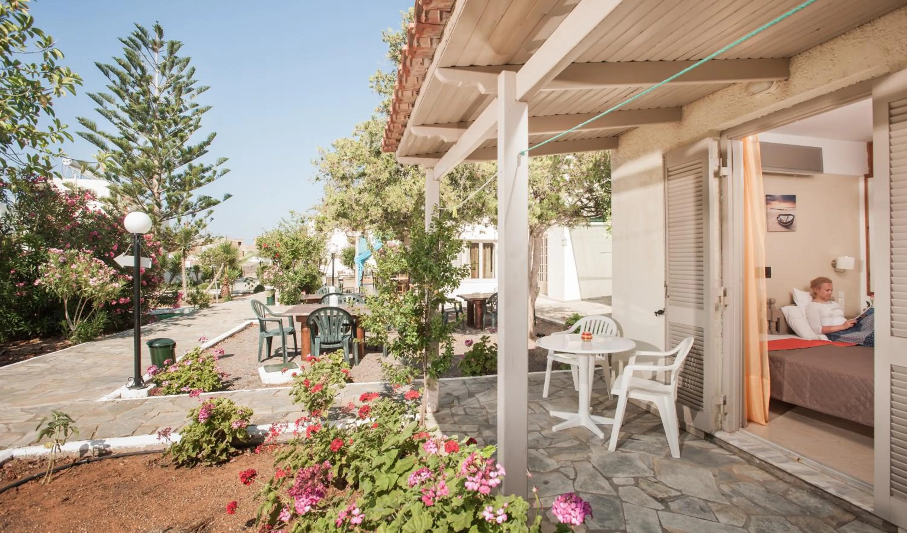 Balcony/Terrace in Panorama-Seaview Studios & Apartments