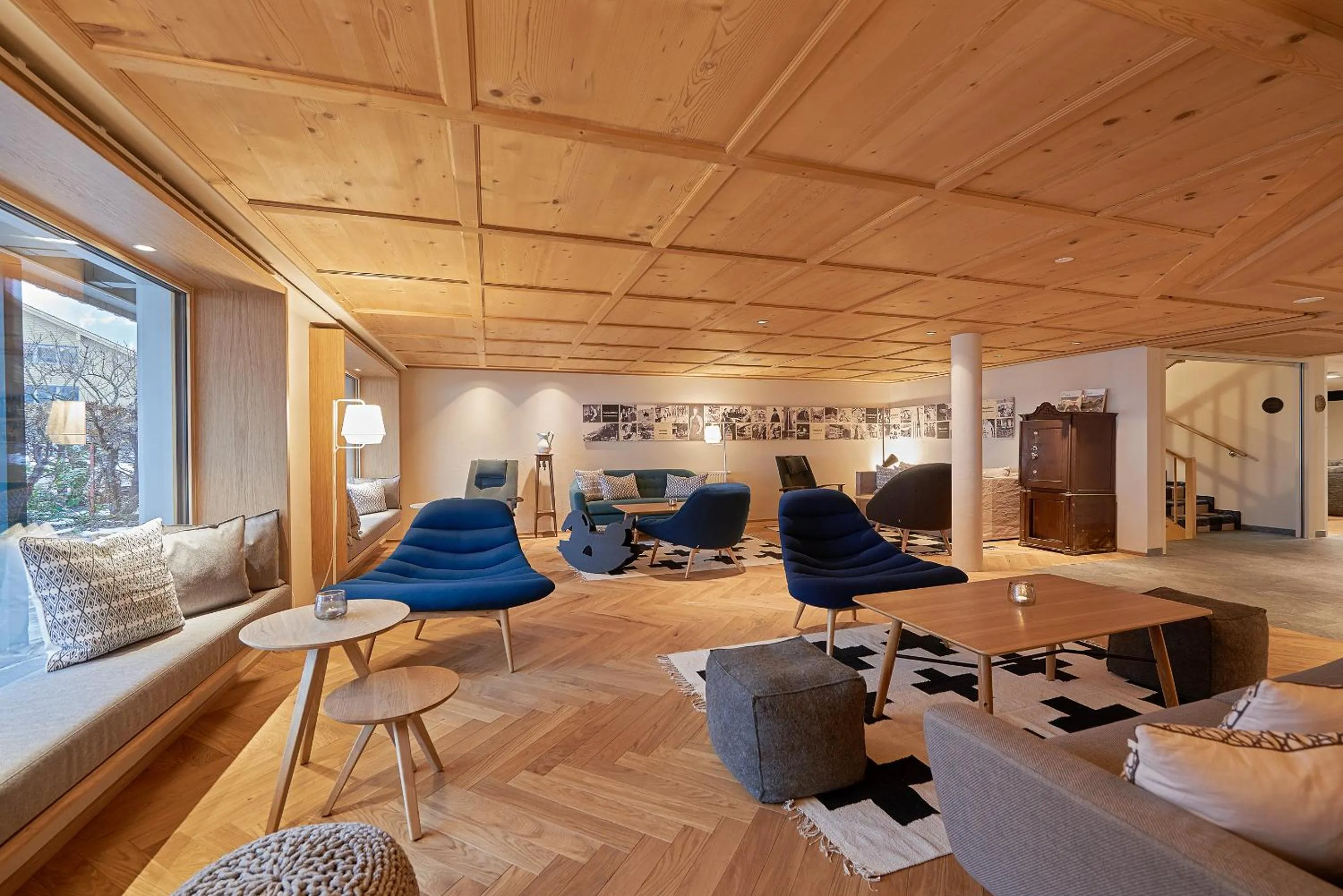 Communal lounge/ TV room in Hotel Rössle