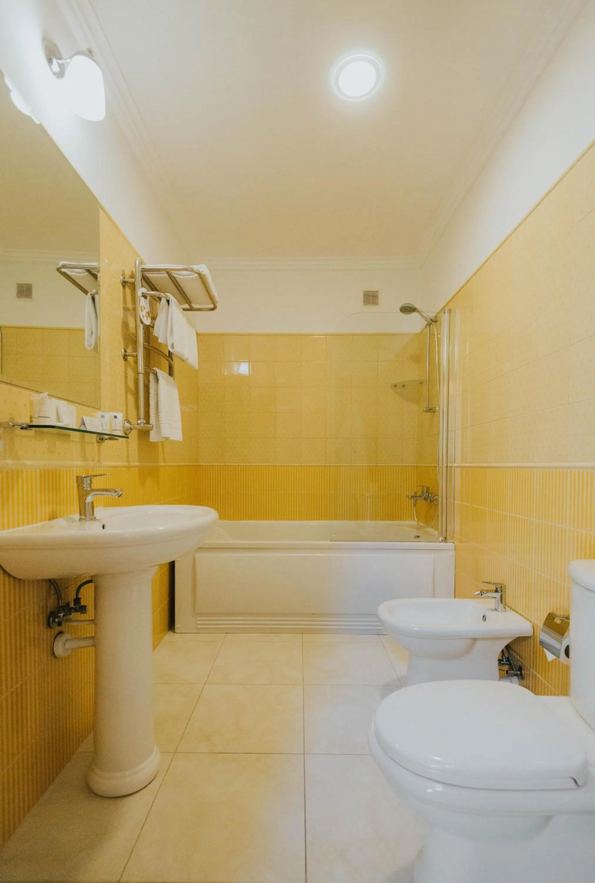 Bathroom in Premier Geneva Hotel