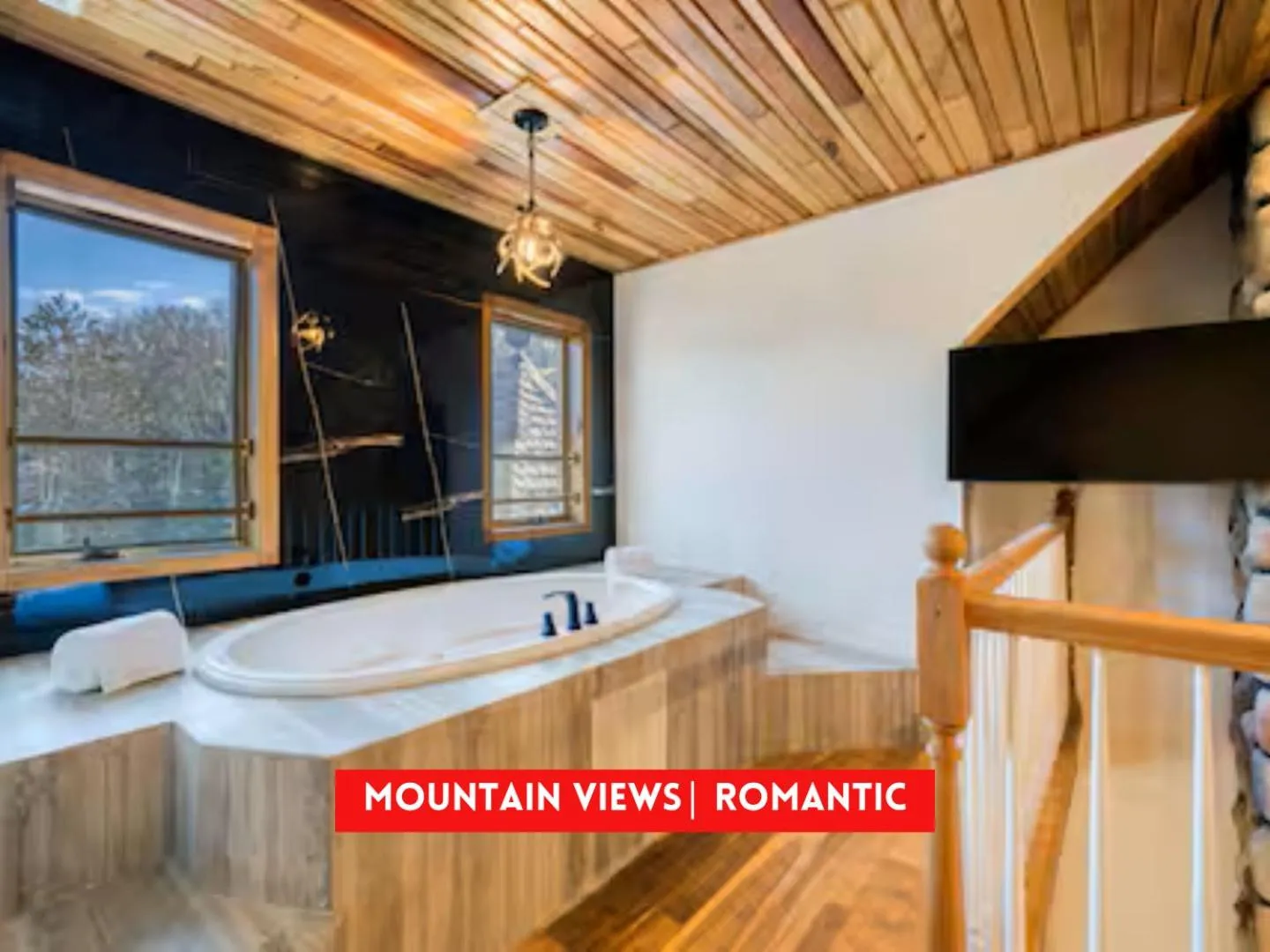 Mountain view in The Haüs Windham - Spacious Suites, Hot Tub, Mountain Views!