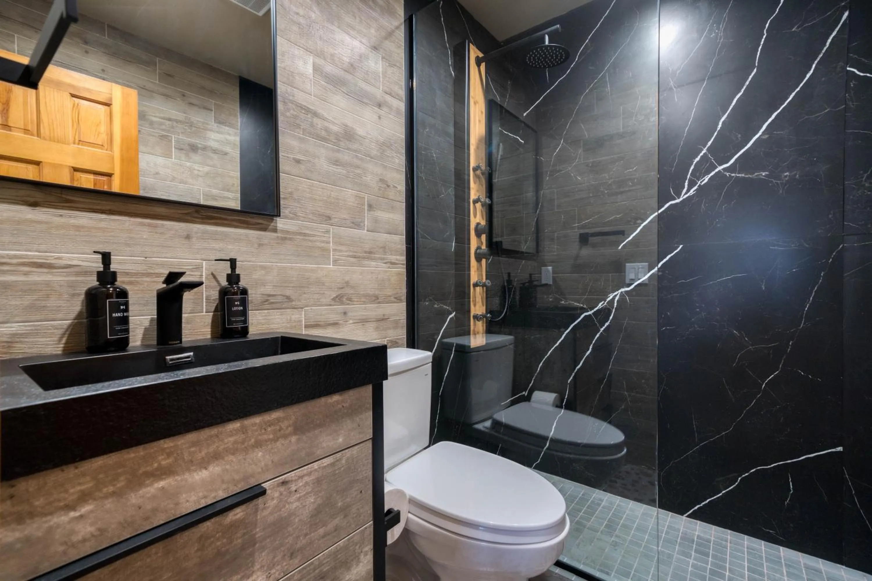 Bathroom in The Haüs Windham - Spacious Suites, Hot Tub, Mountain Views!