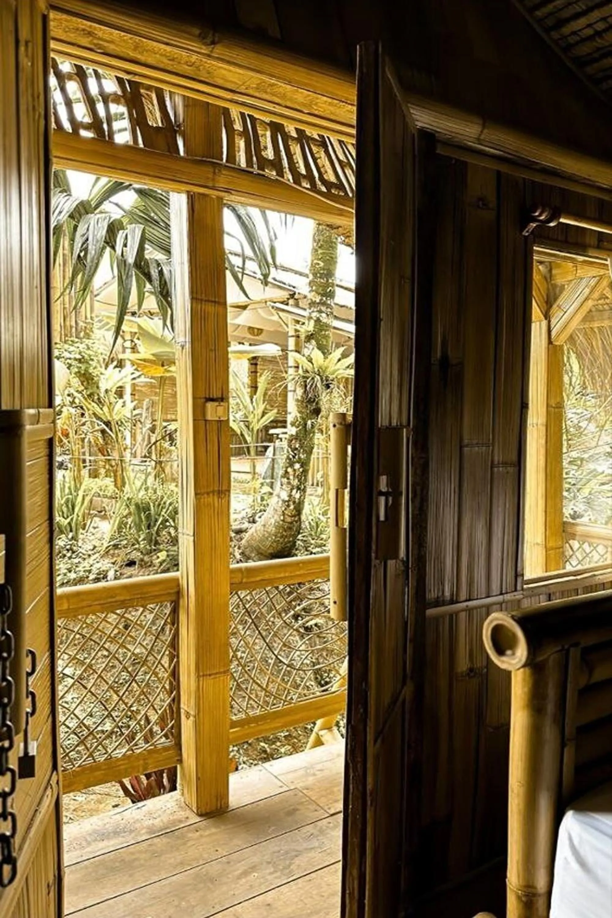 Decorative detail in Tiny ECO Bamboo Ubud