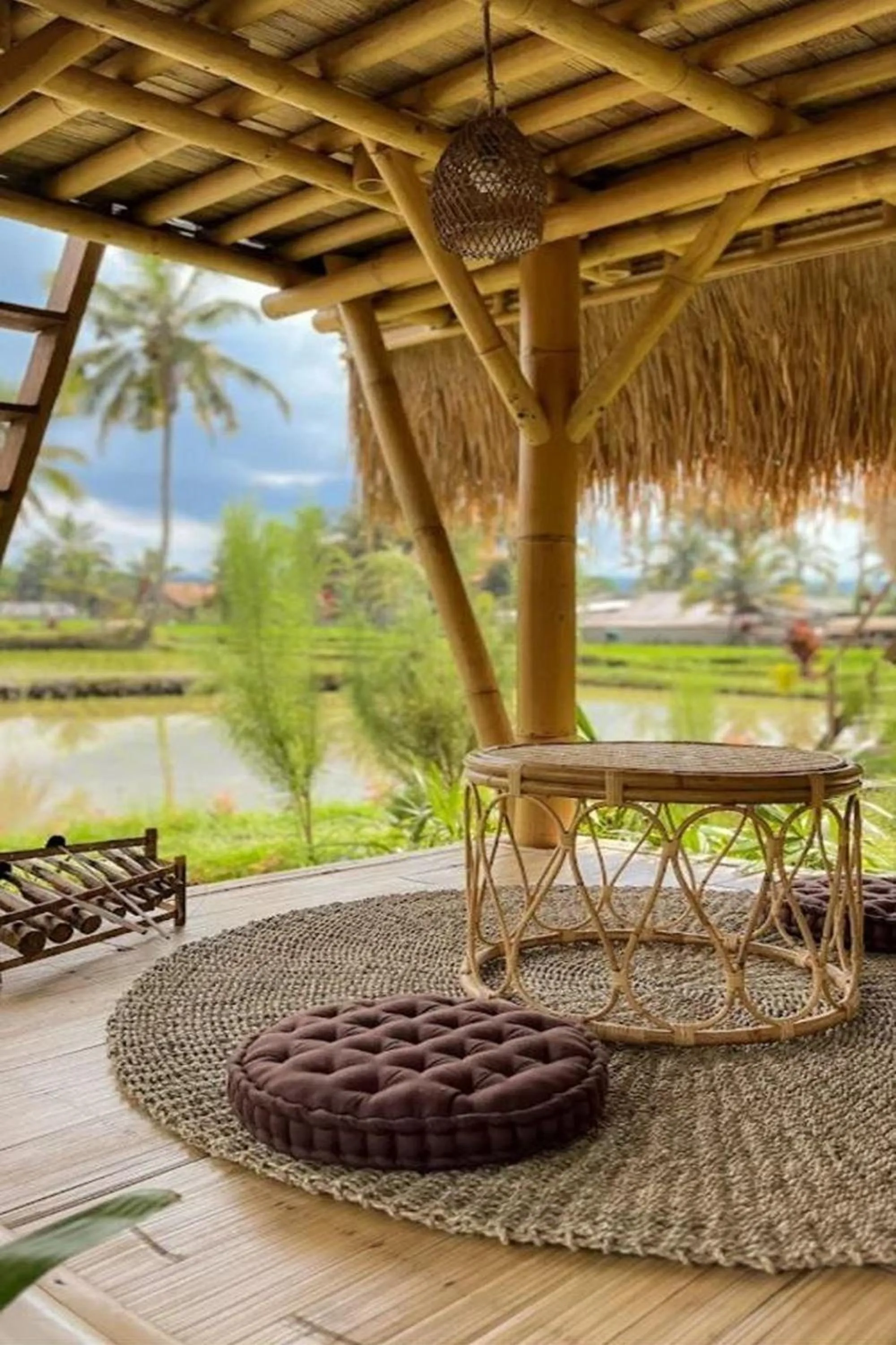 Lobby or reception in Tiny ECO Bamboo Ubud
