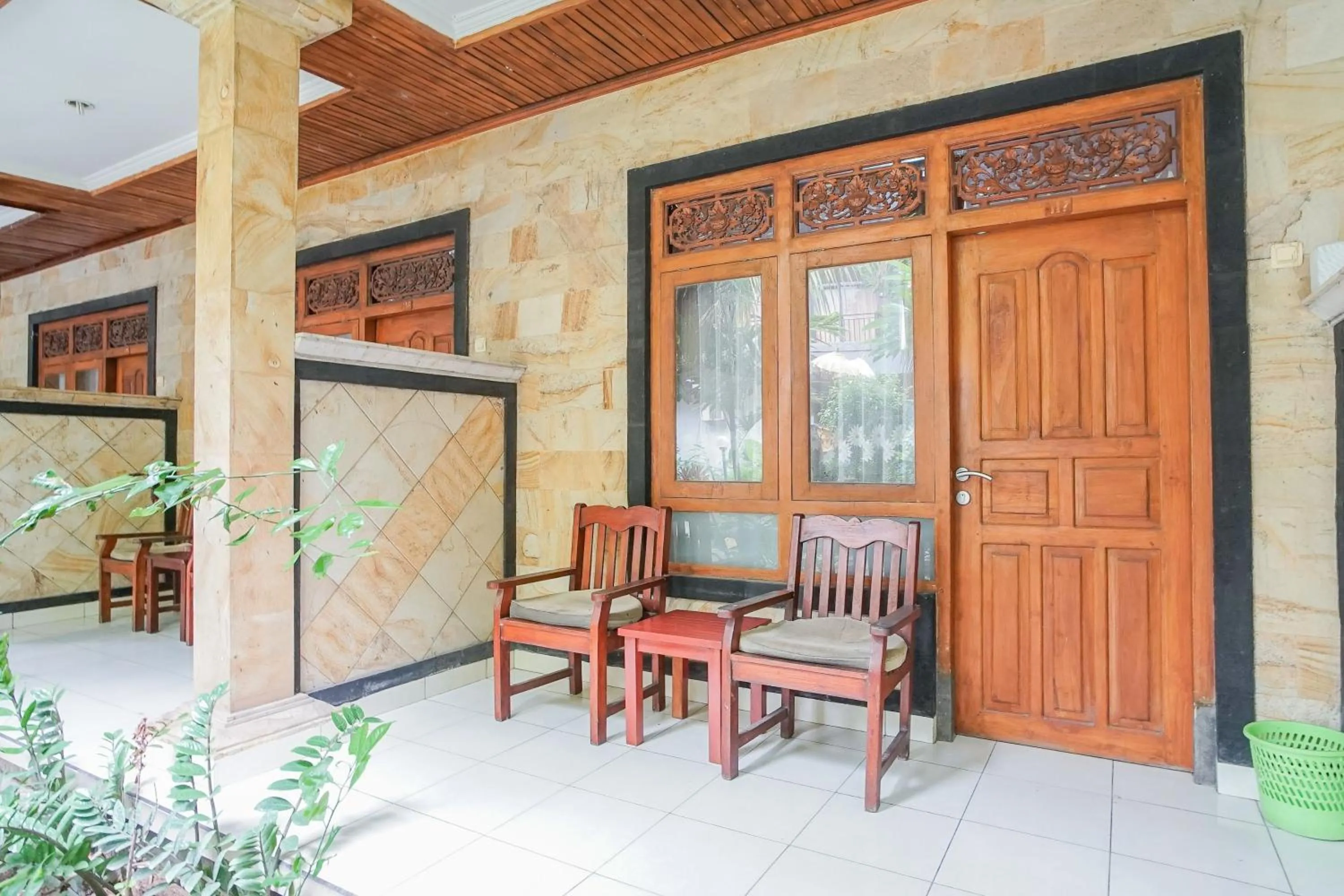 Facade/entrance in Mahendra Beach Inn