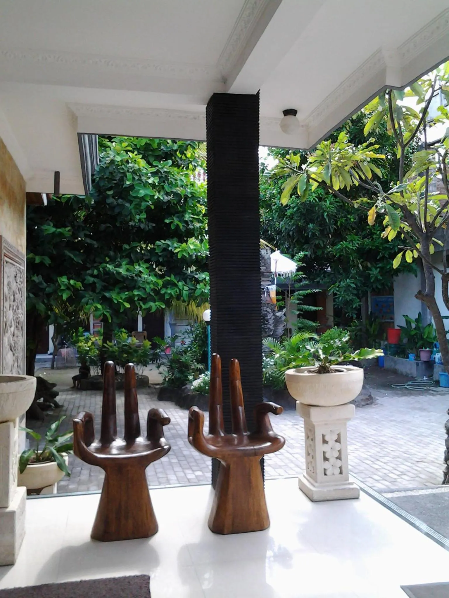 Facade/entrance in Mahendra Beach Inn