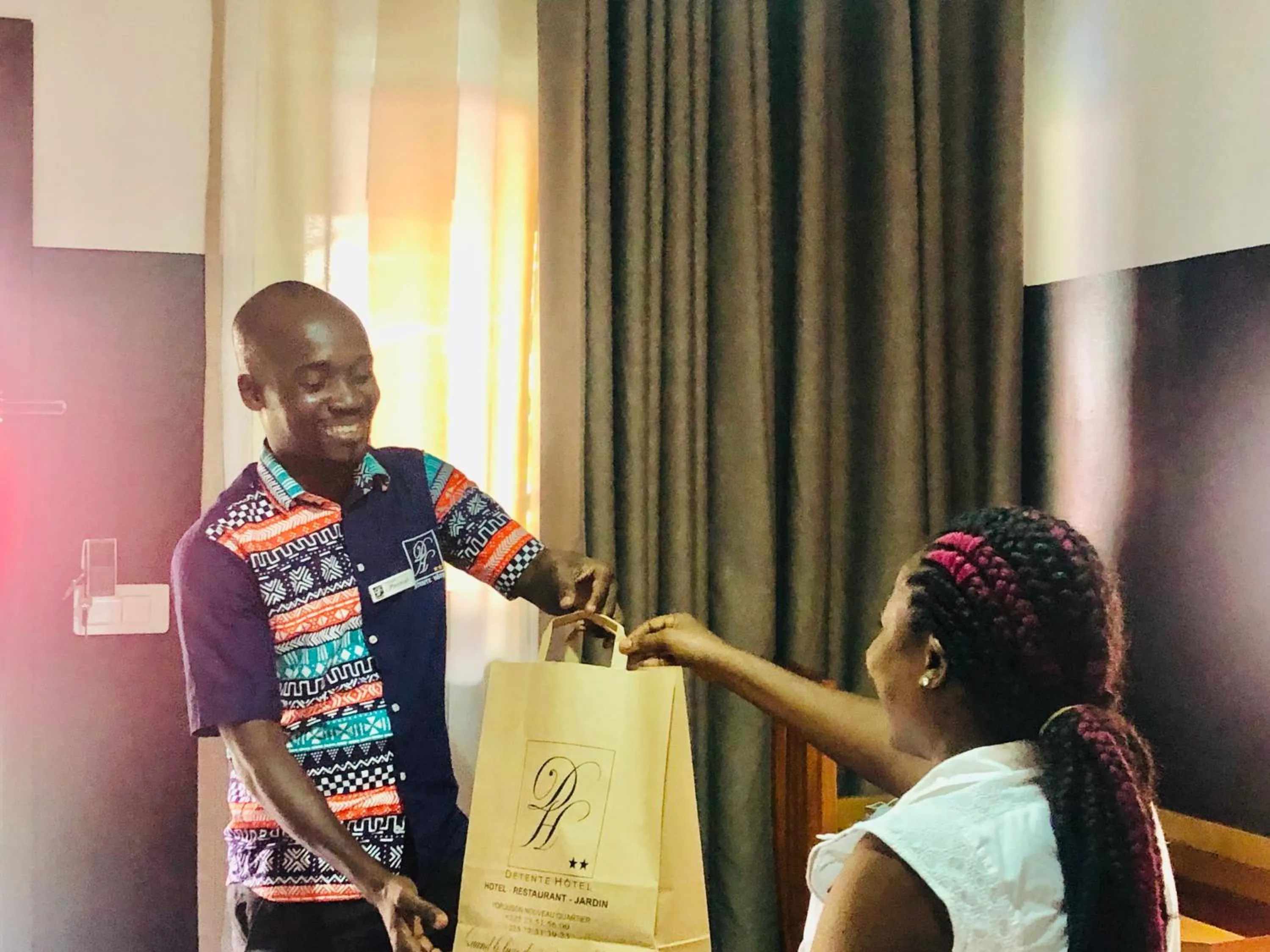 Staff in Détente Hôtel