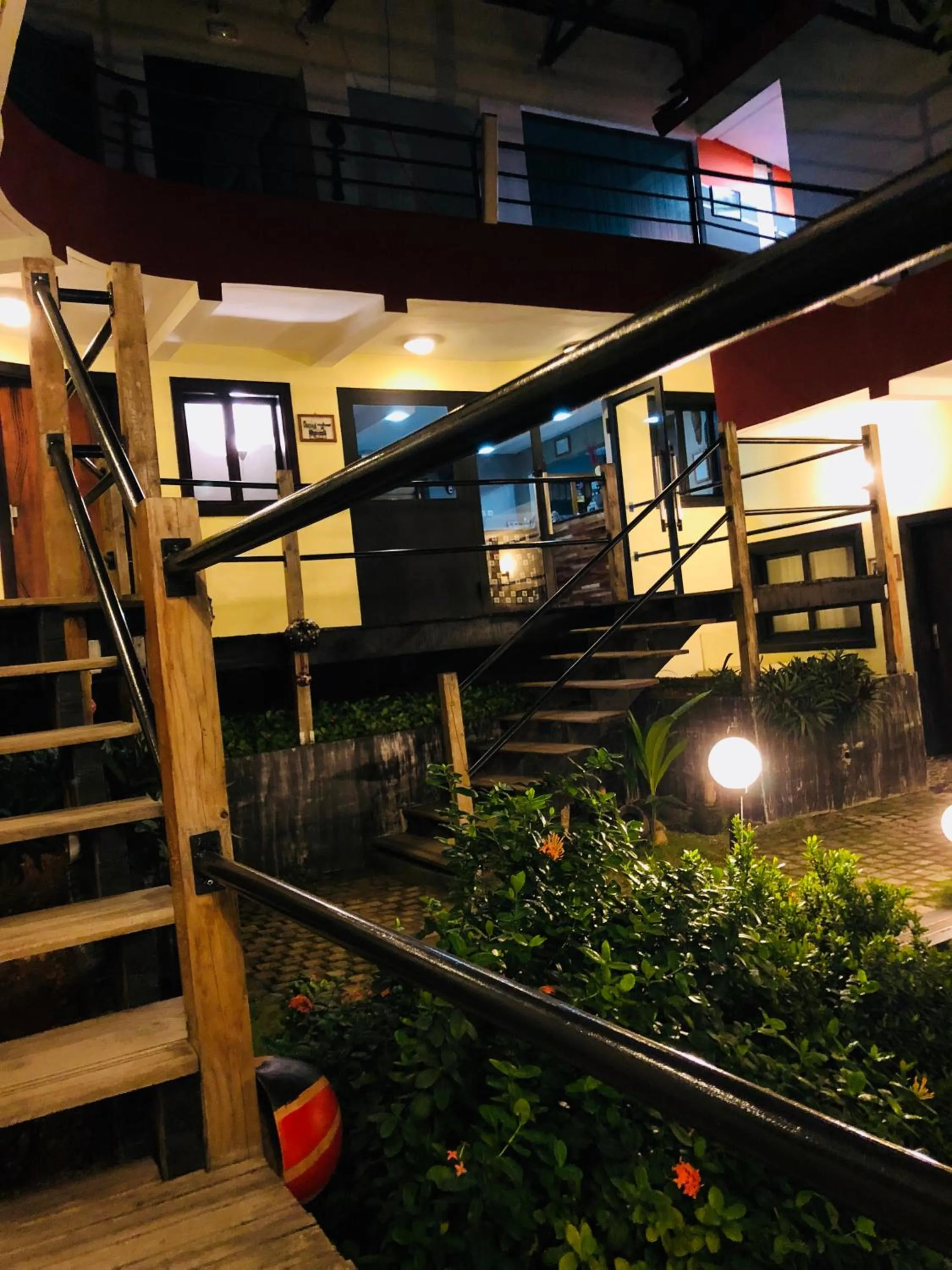 Balcony/Terrace in Détente Hôtel