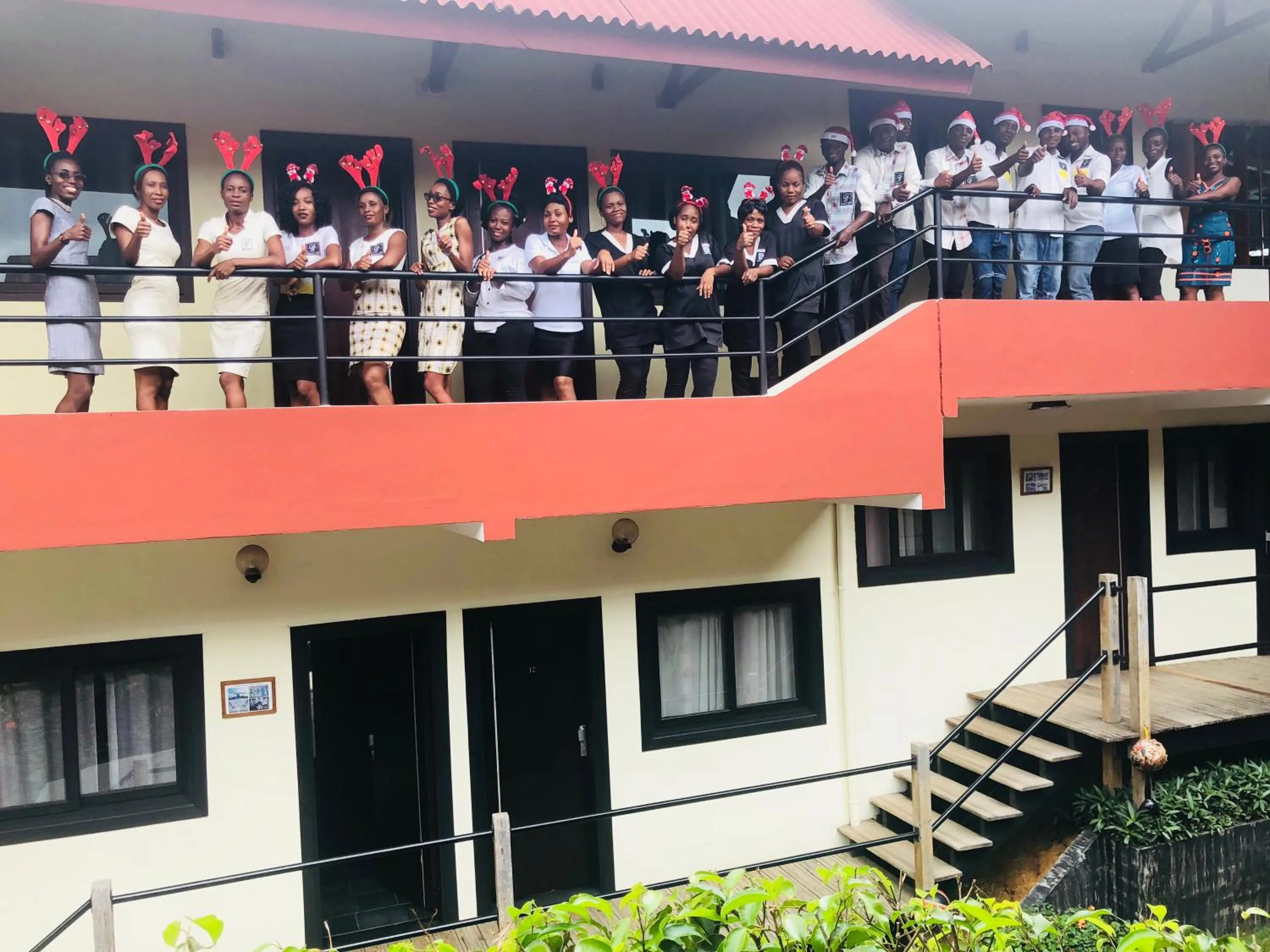 Staff in Détente Hôtel