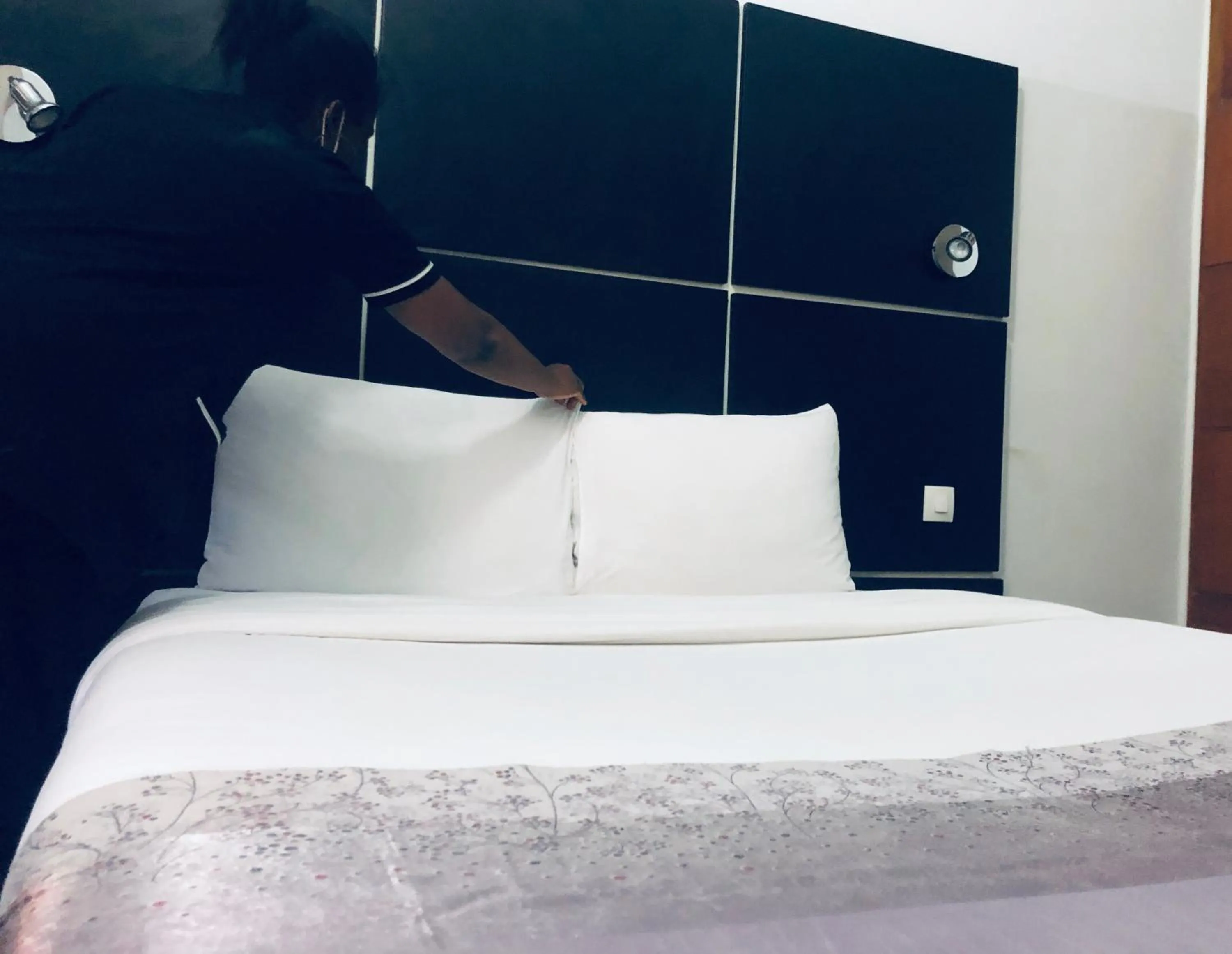 Bed in Détente Hôtel