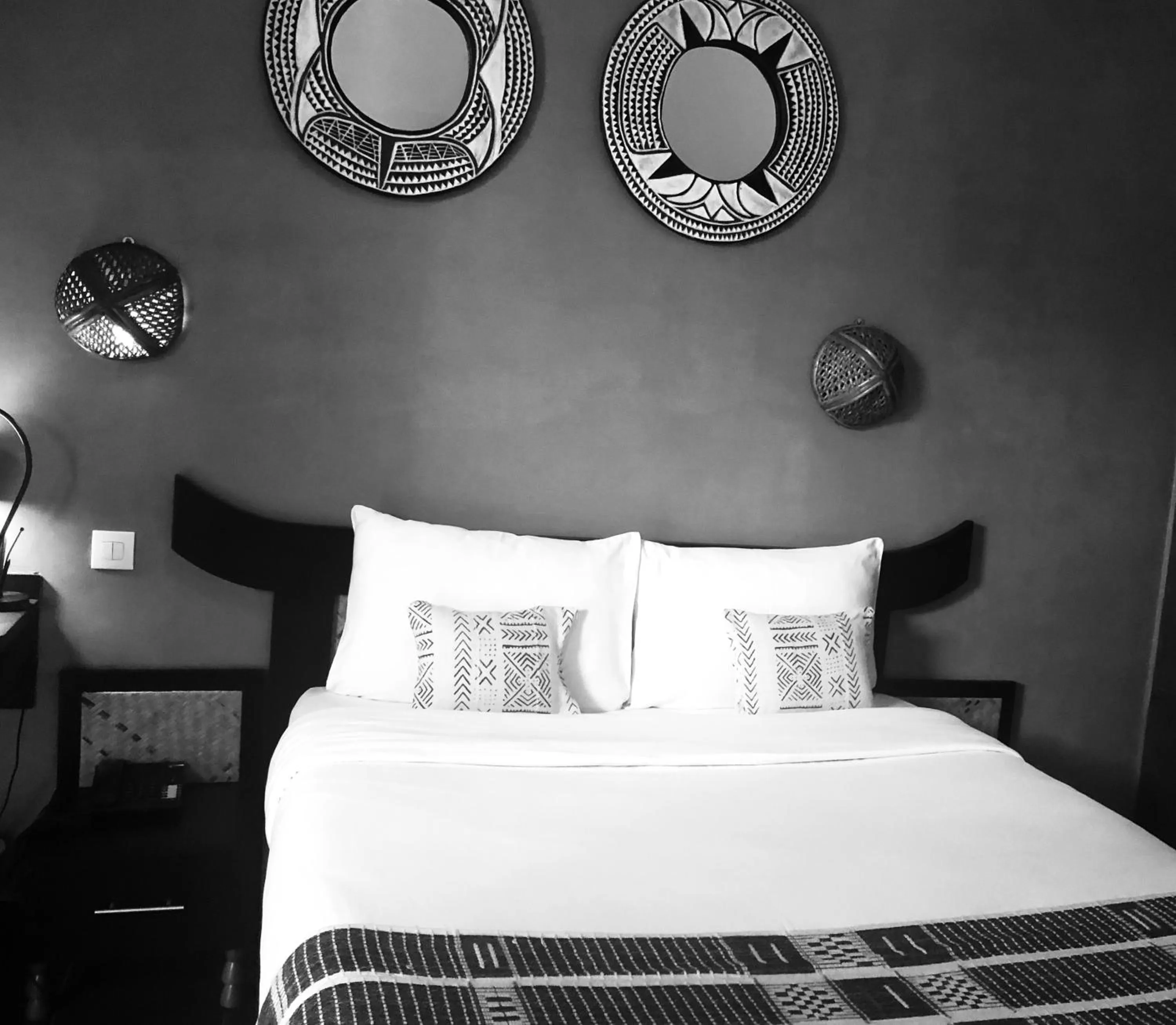 Photo of the whole room, Bed in Détente Hôtel