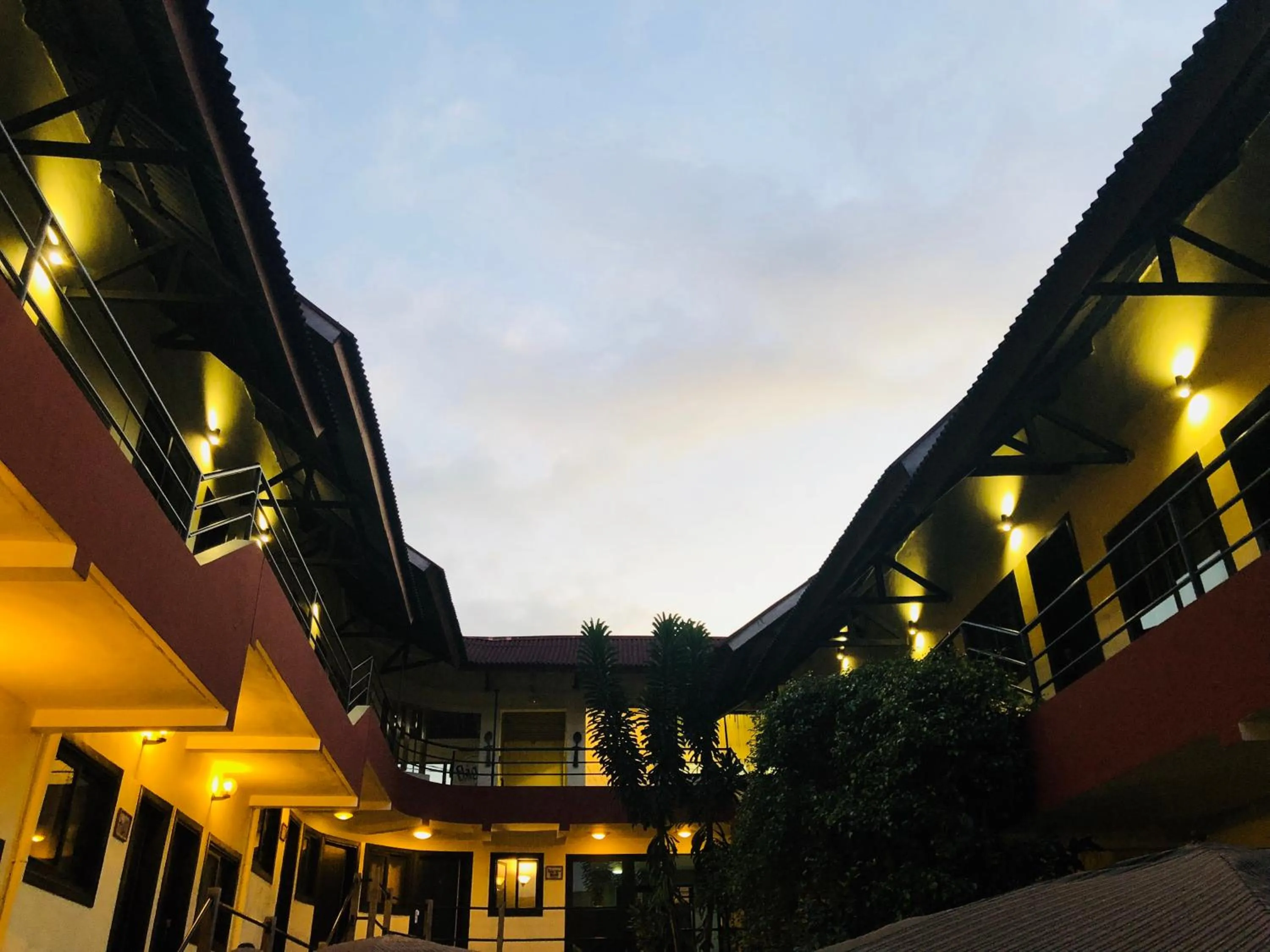 Patio in Détente Hôtel