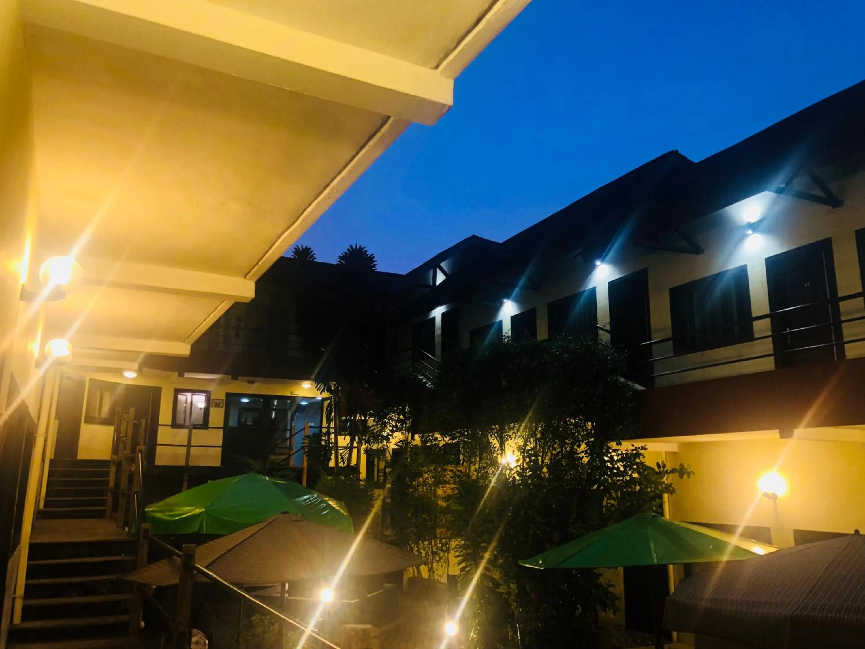 Patio in Détente Hôtel