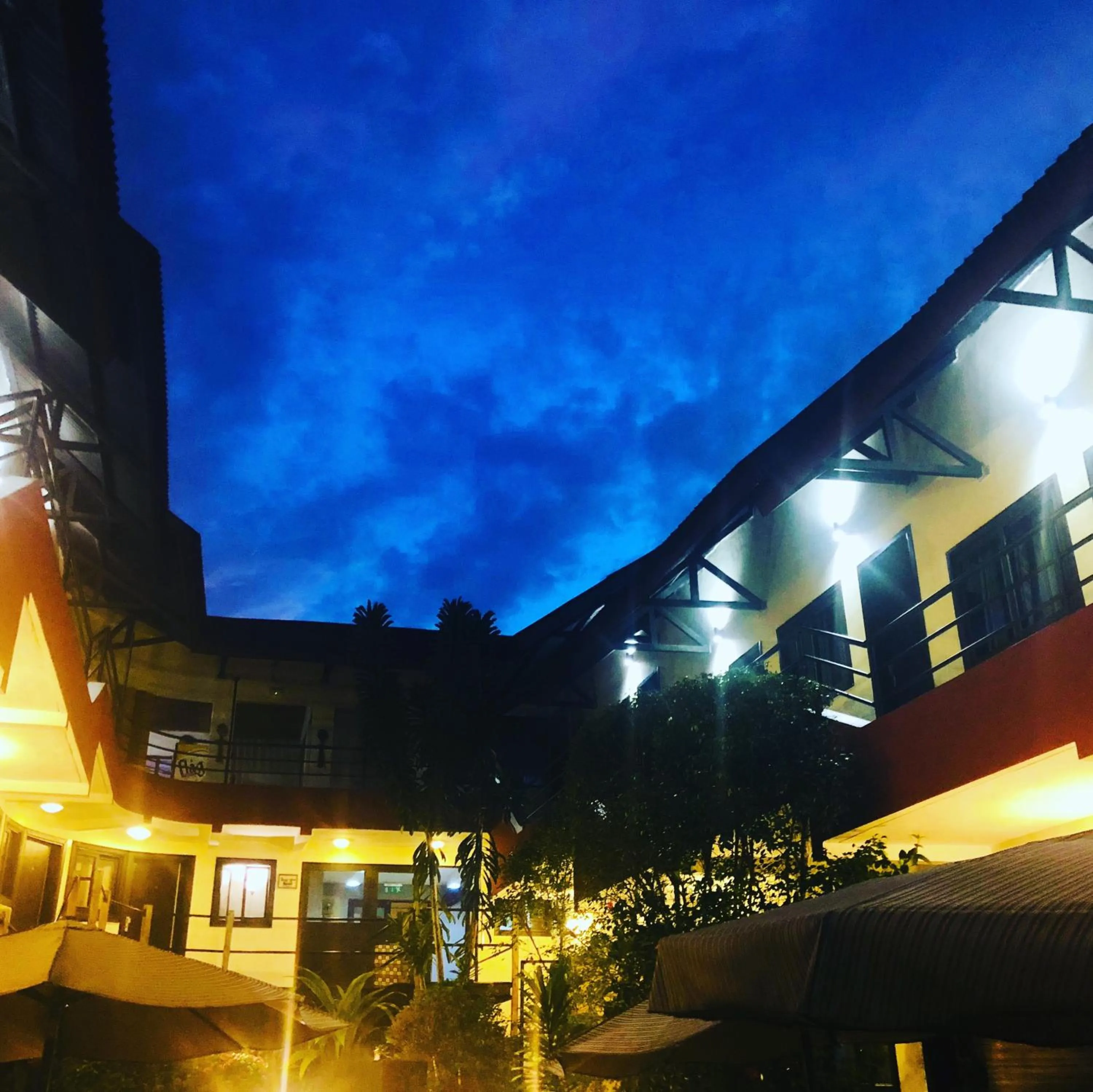 Patio in Détente Hôtel