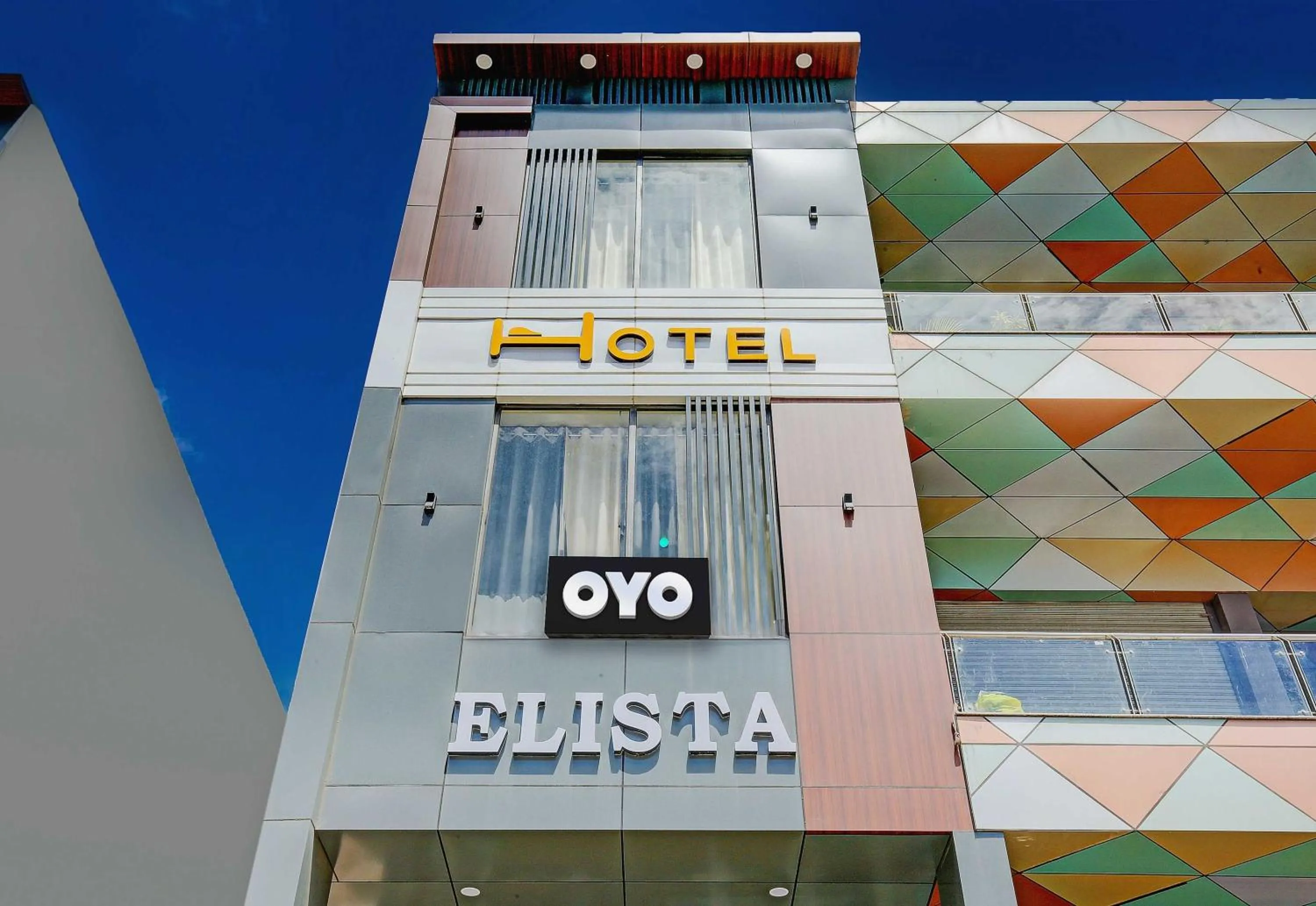 Facade/entrance in Hotel O Elista