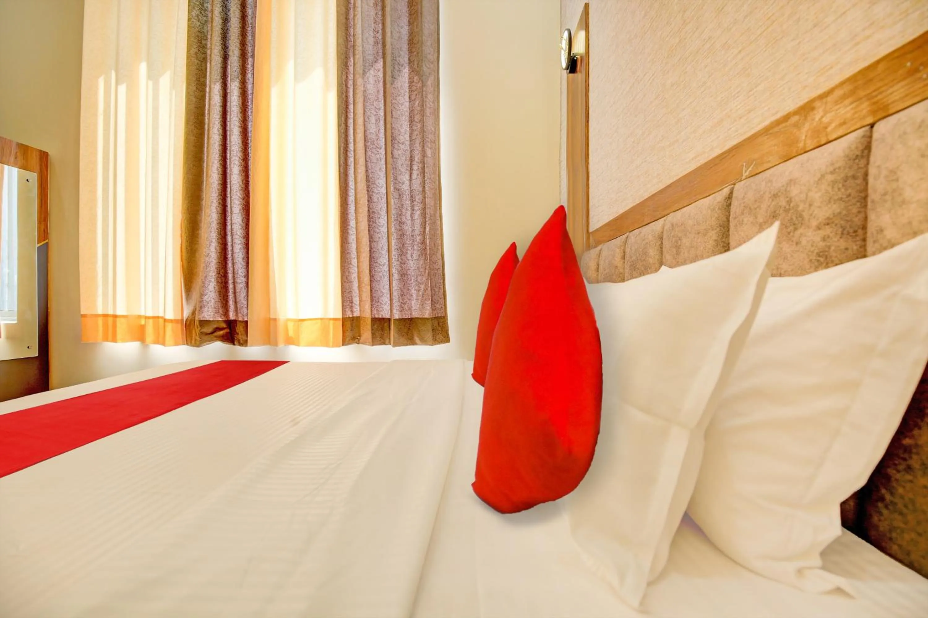 Bedroom, Bed in Hotel O Elista