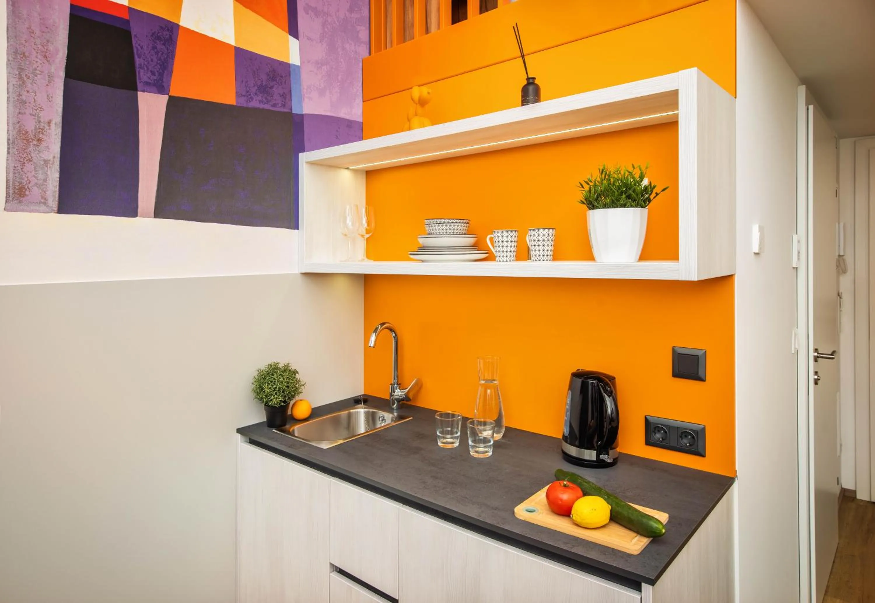 Kitchen or kitchenette in lyf Schönbrunn Vienna