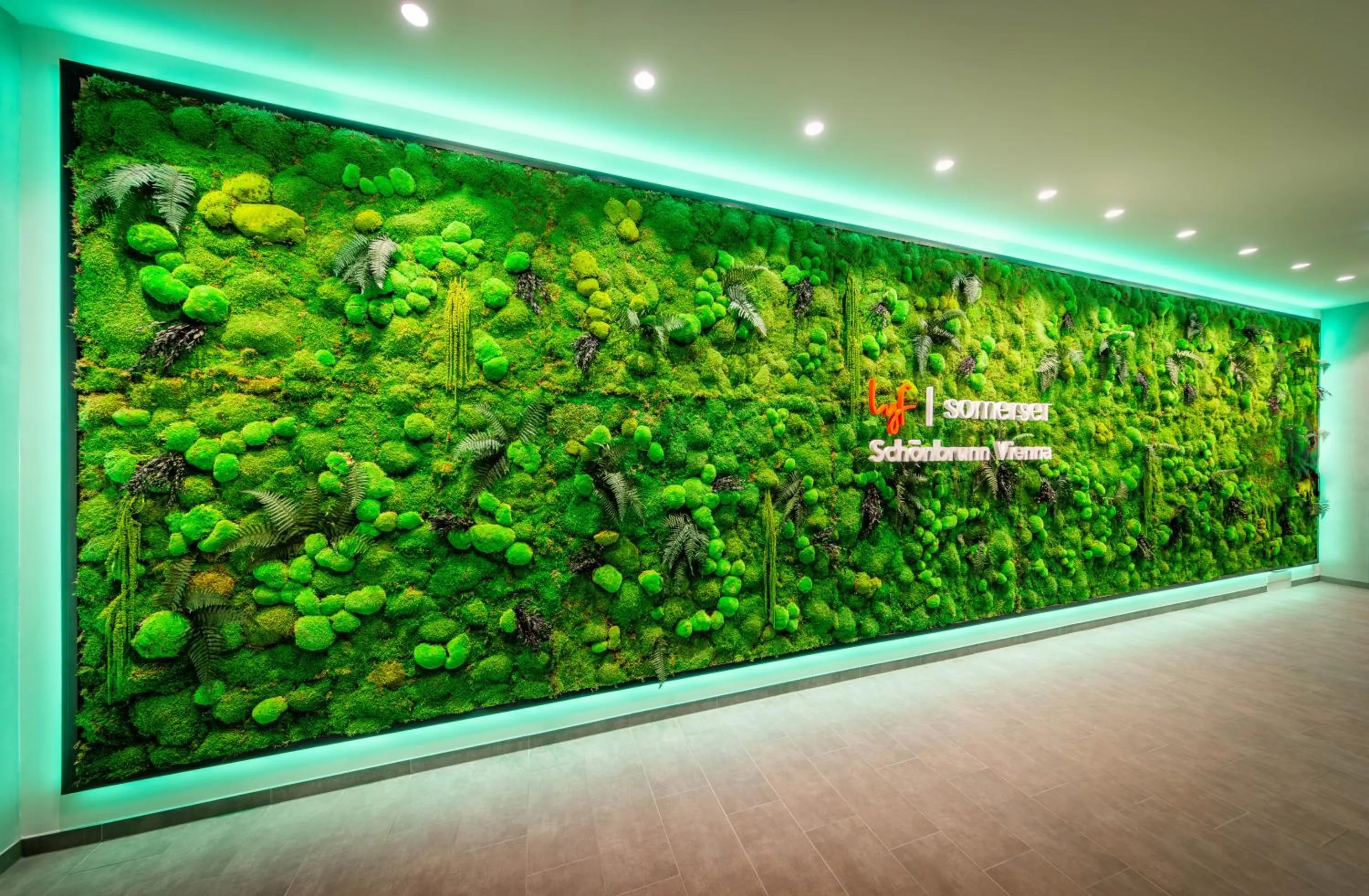 Decorative detail in lyf Schönbrunn Vienna