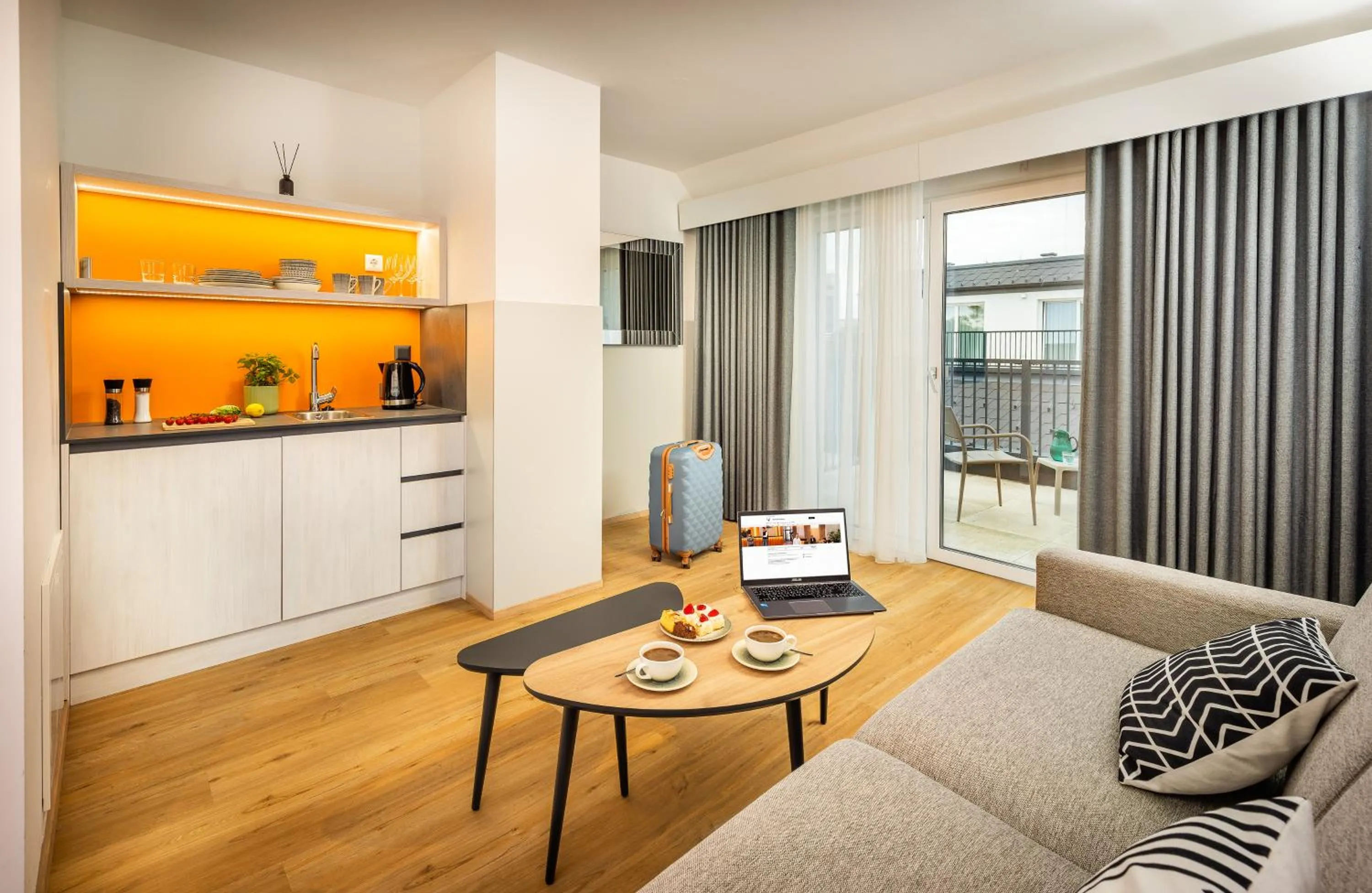 Kitchen or kitchenette in lyf Schönbrunn Vienna