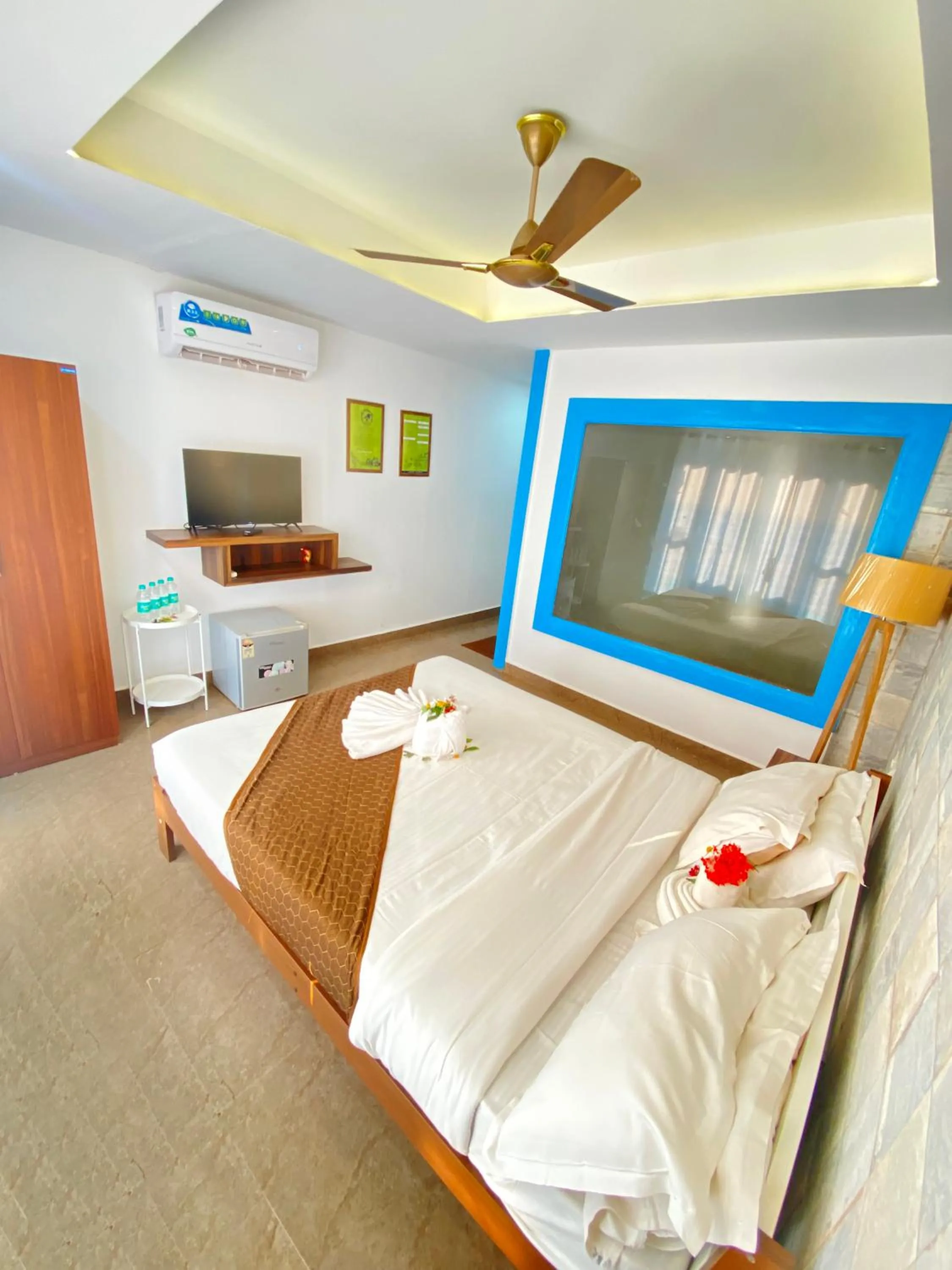 Bed in BOHO BY THE BEACH Resort