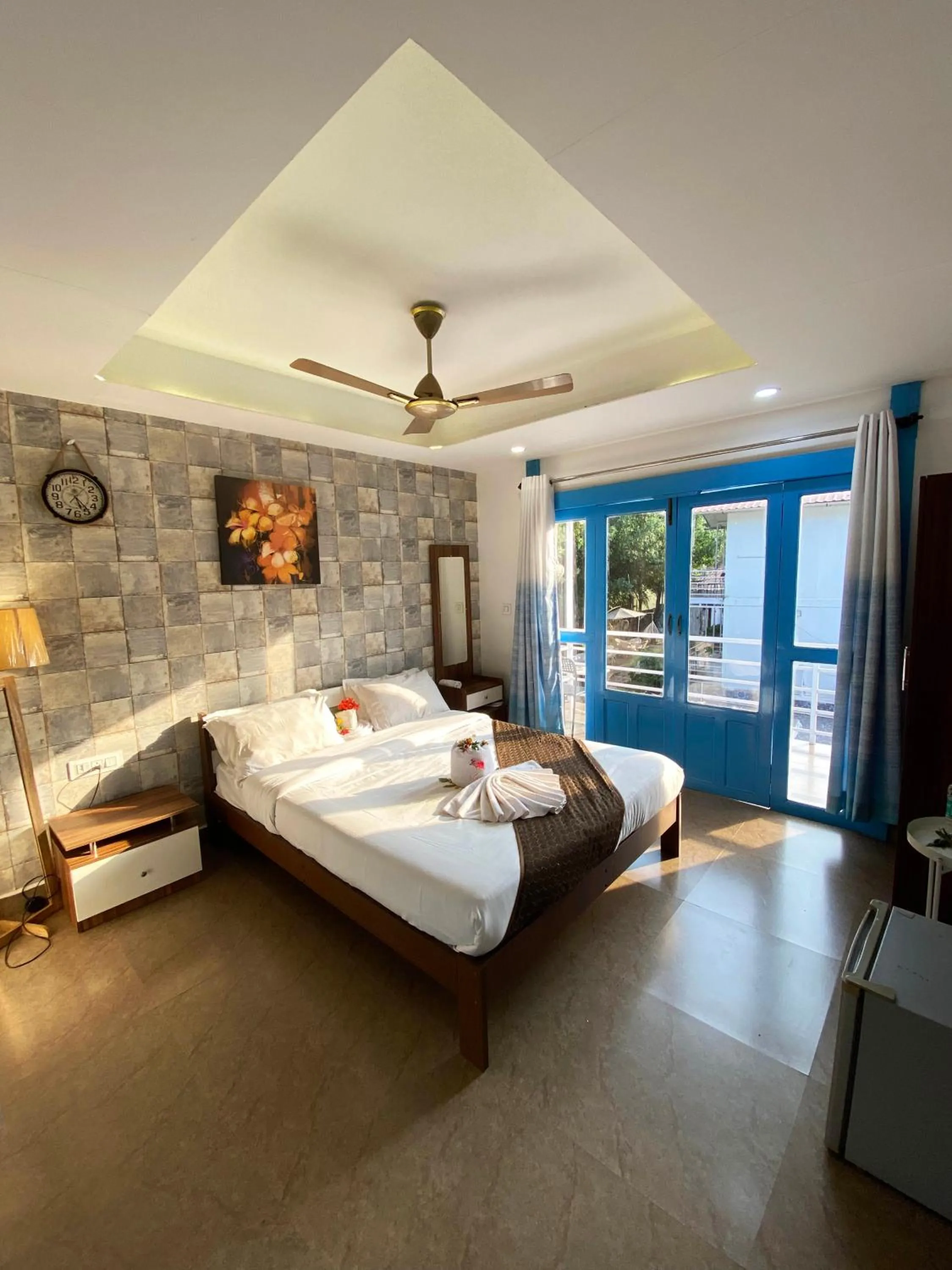 Bed in BOHO BY THE BEACH Resort