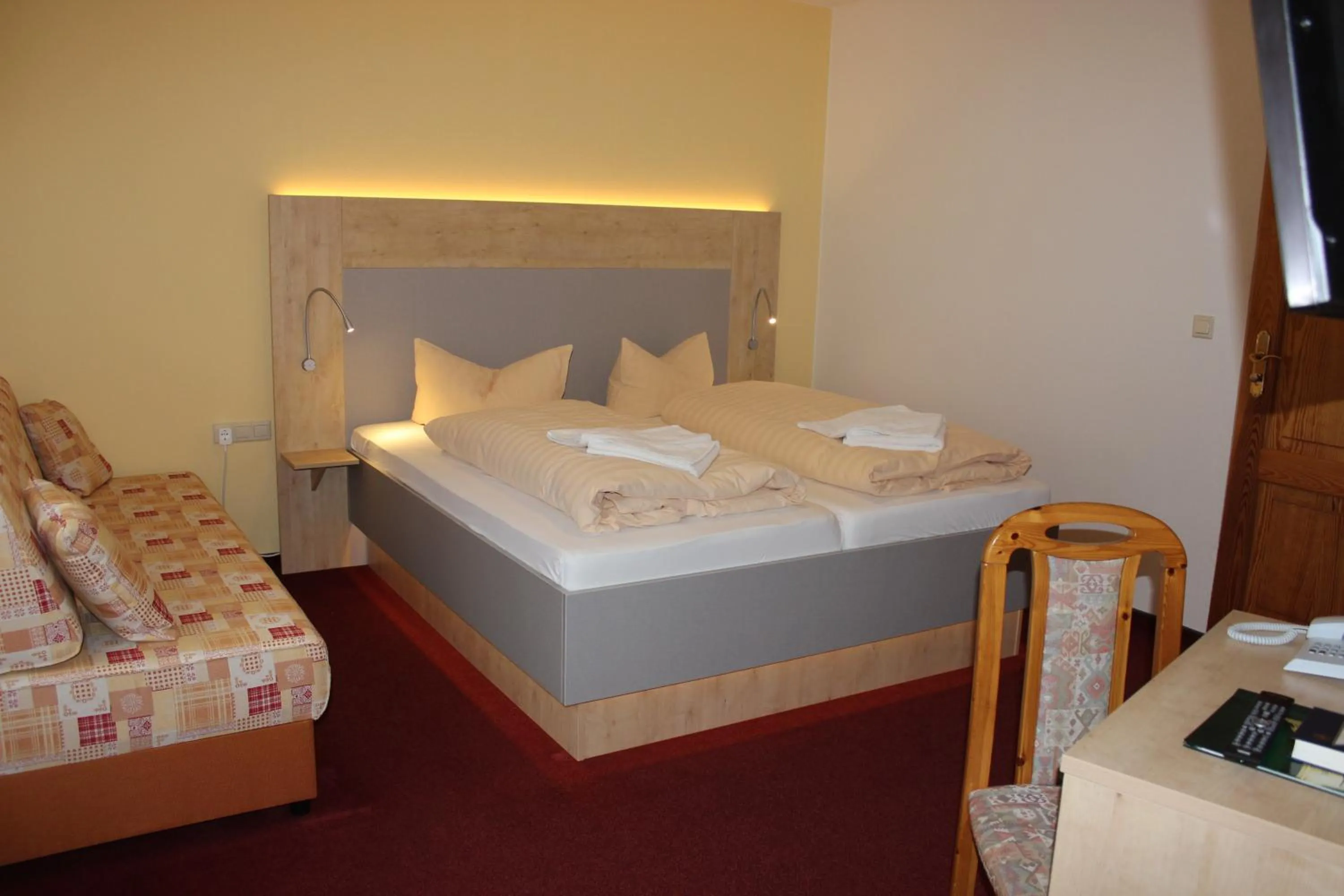 Bed in Landhotel Gasthof Zwota