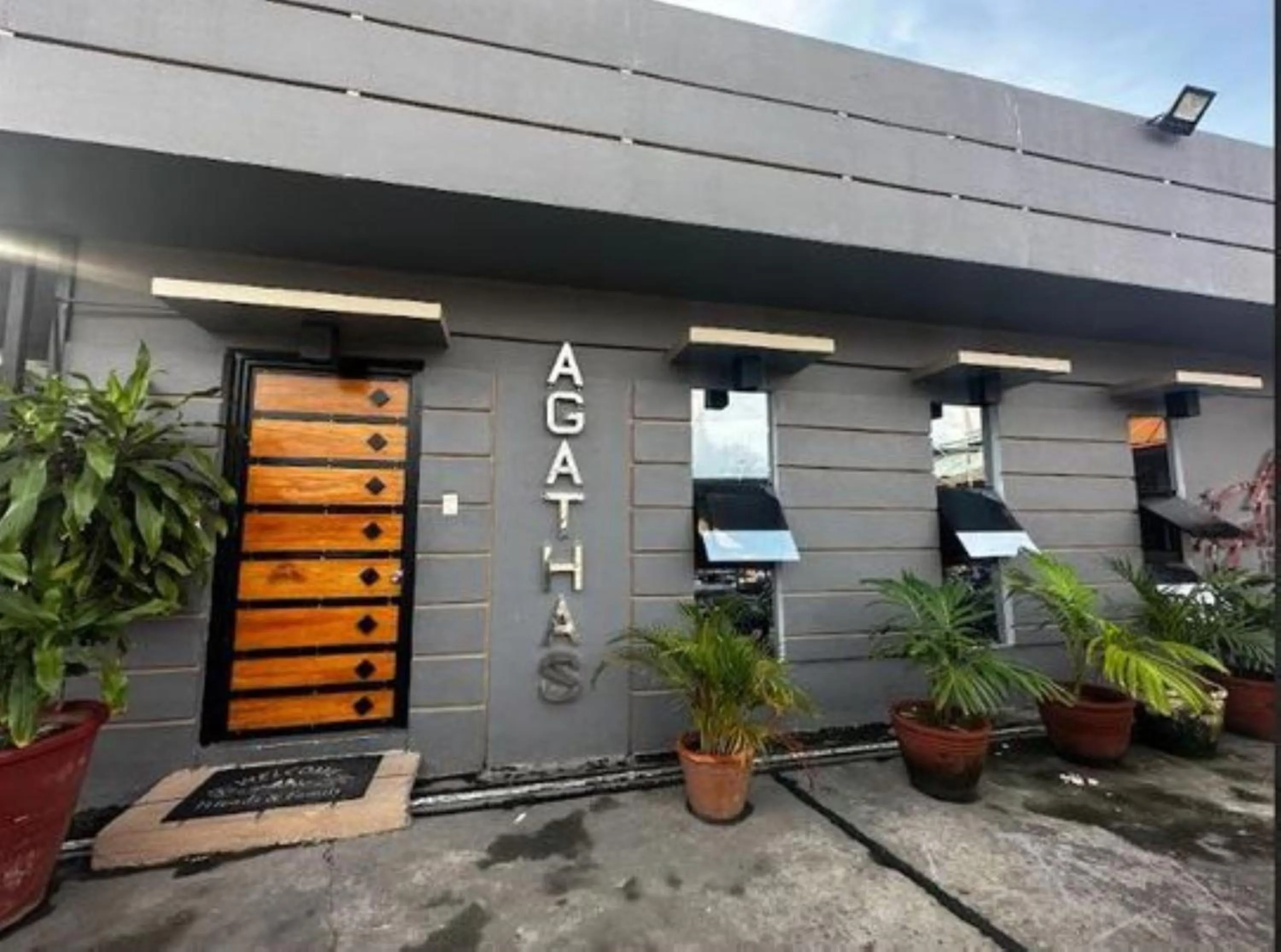 Property building in Agathas Hotel powered by Cocotel
