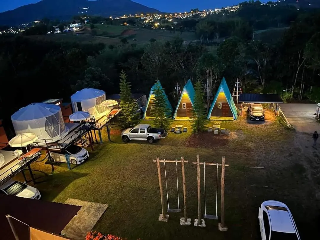 Natural landscape in Yellowstone Cheewa View Khao Kho