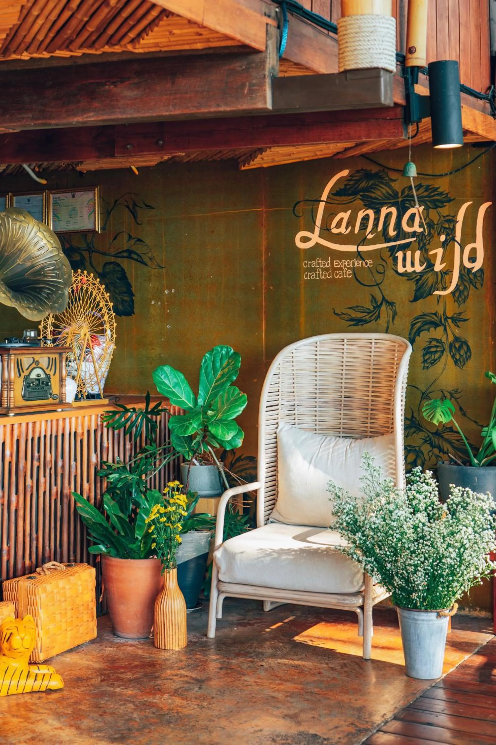 Living room in Lannawild