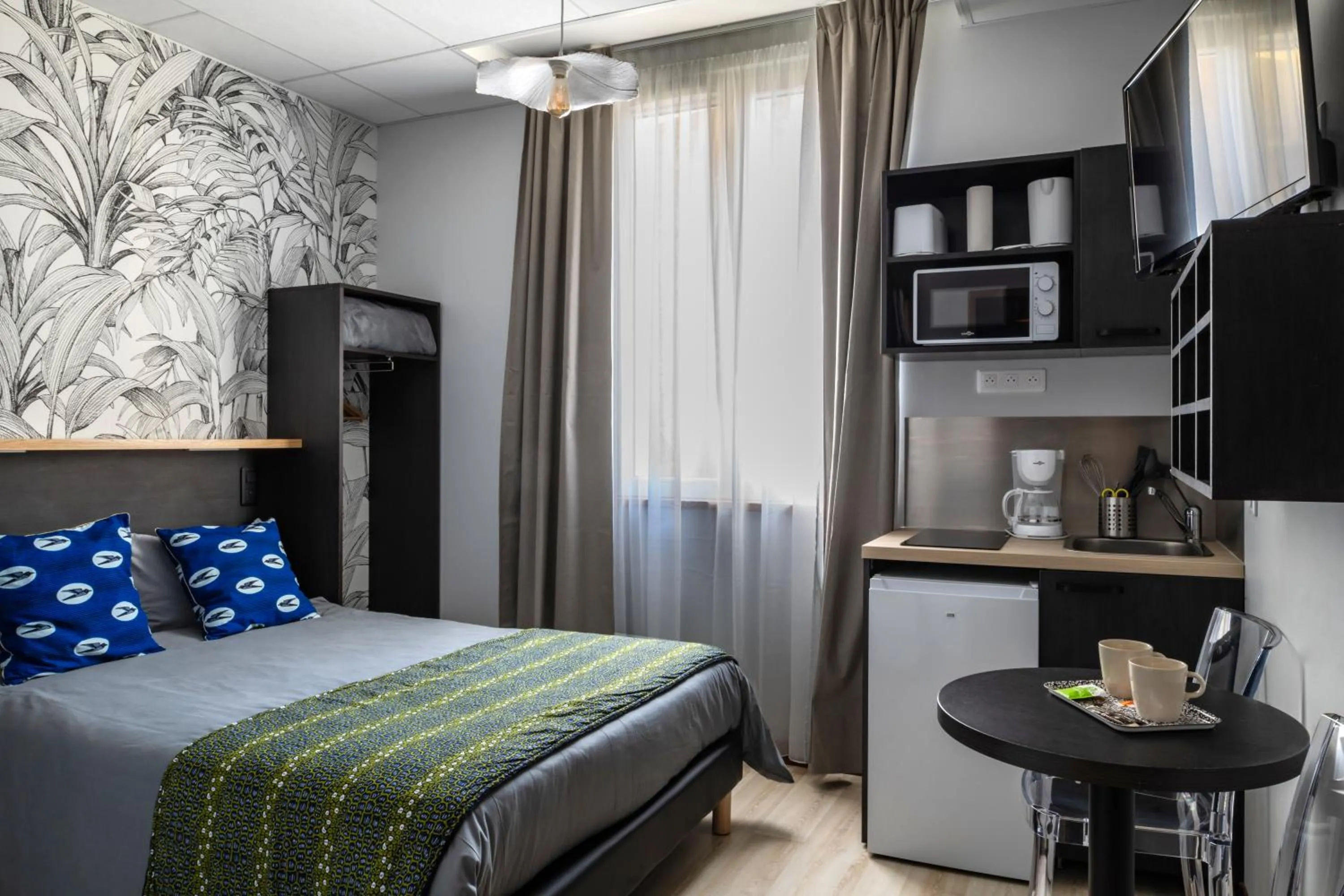 Bed in Smart Appart Le Havre 97