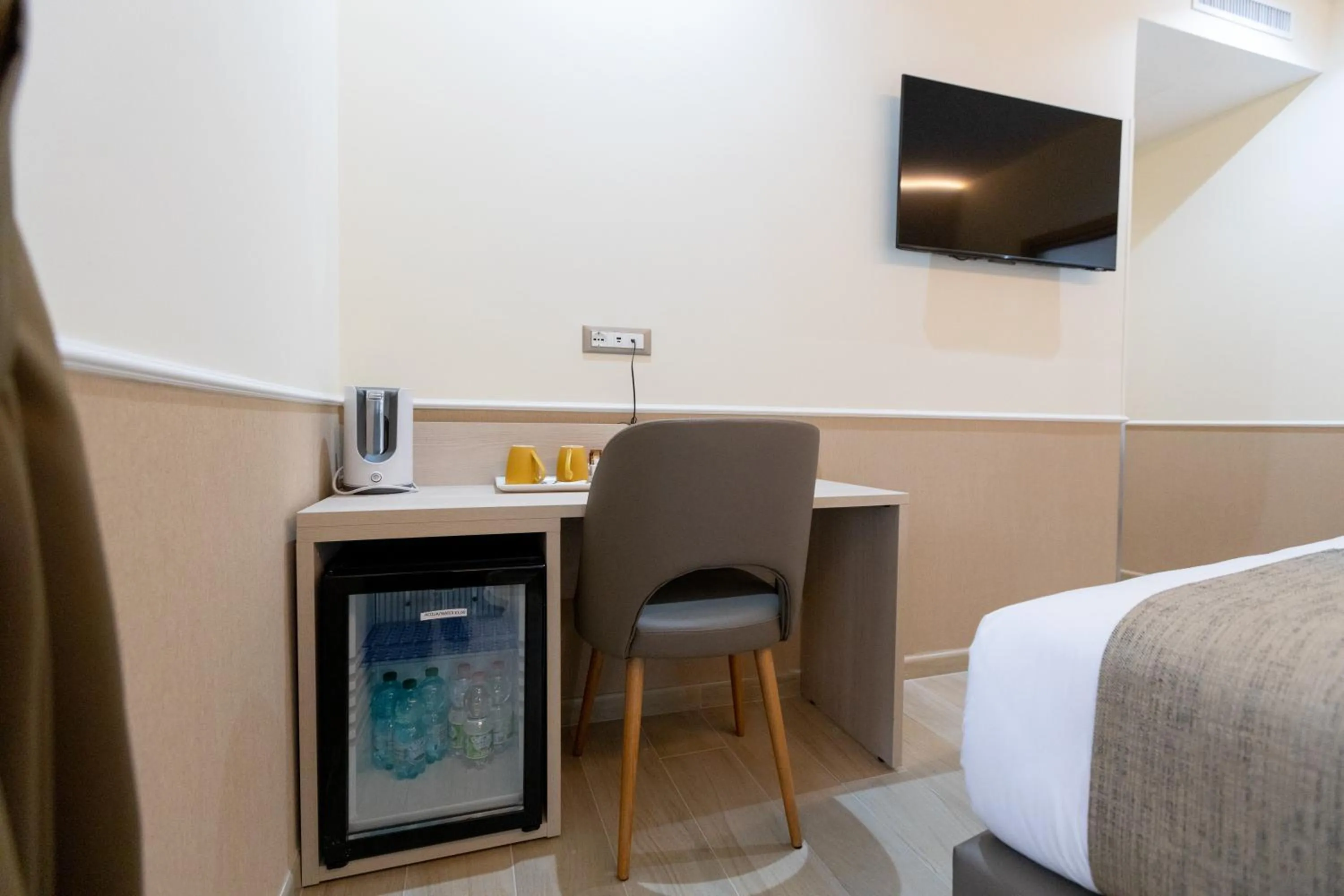 Bed in Hotel Maximus