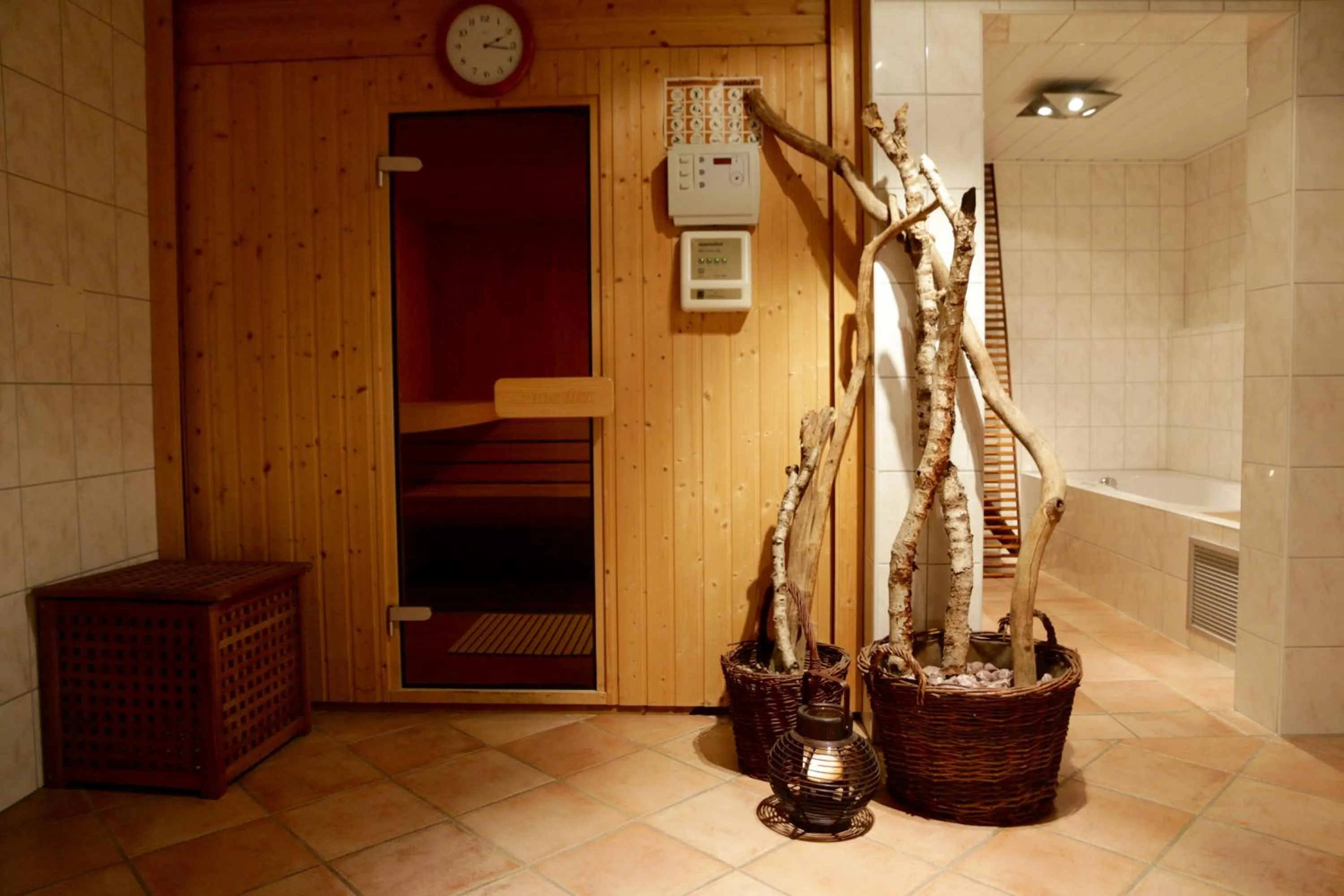 Sauna in Hotel Waldgasthof Schöning