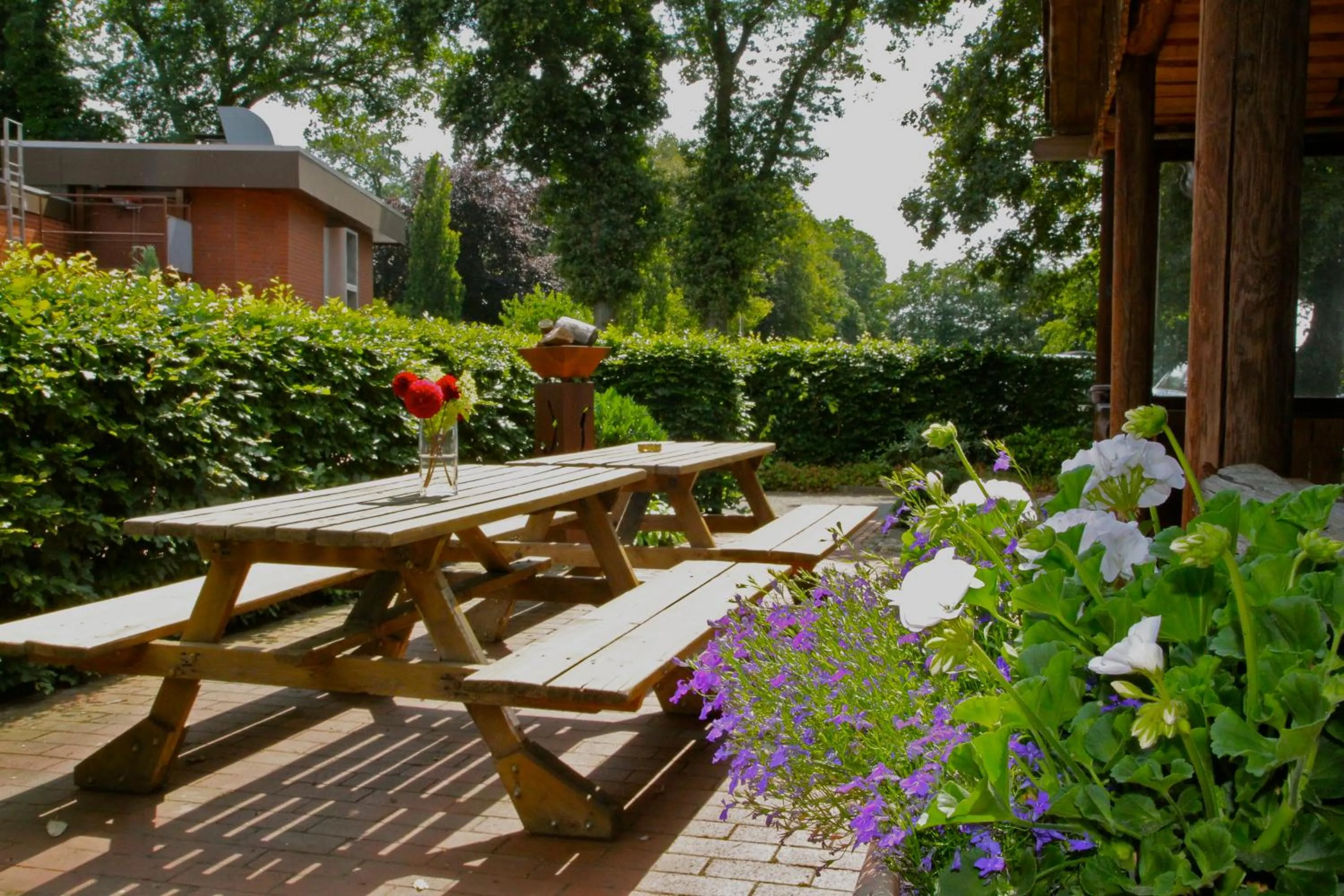 BBQ facilities in Hotel Waldgasthof Schöning