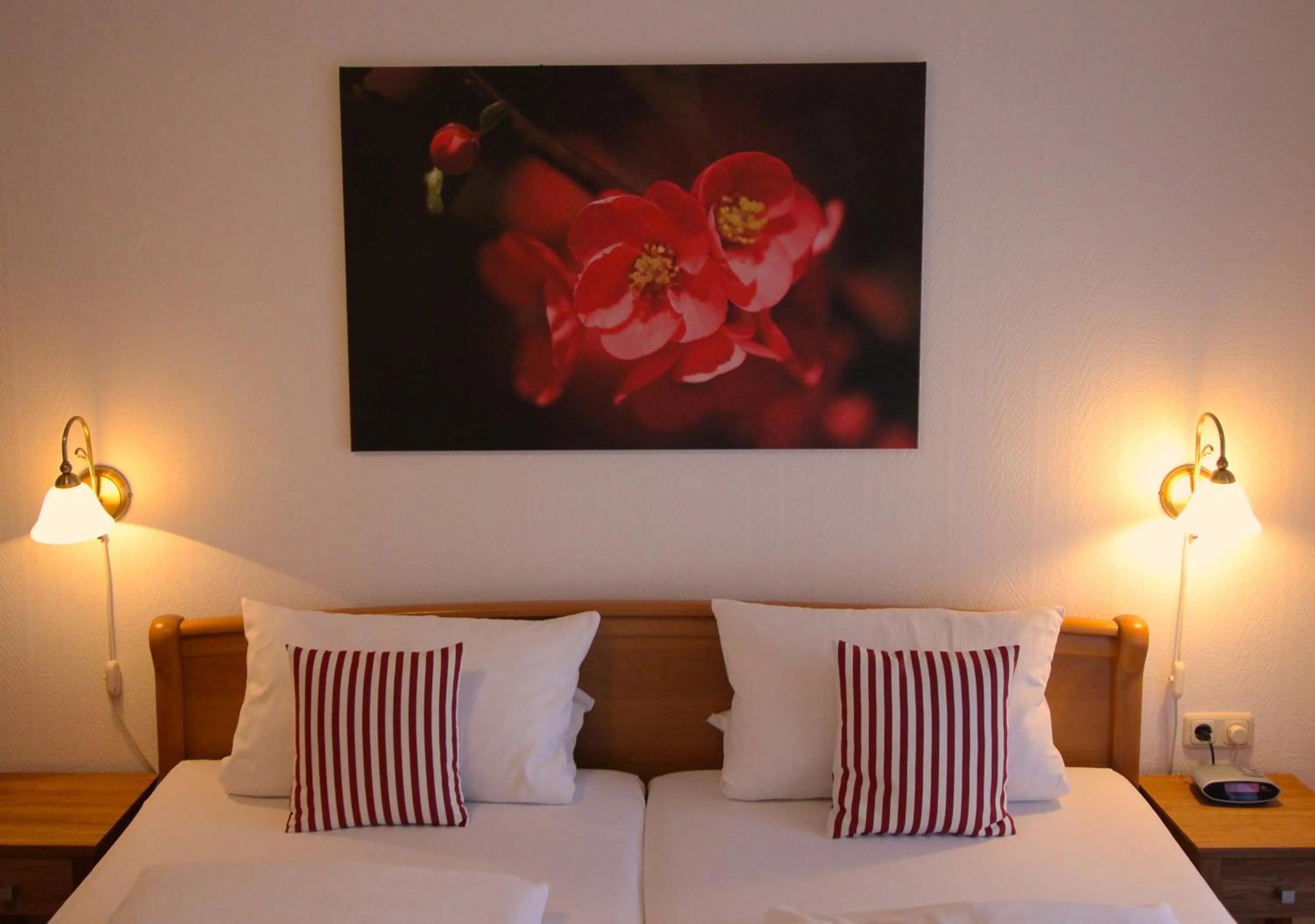 Decorative detail, Bed in Hotel Waldgasthof Schöning