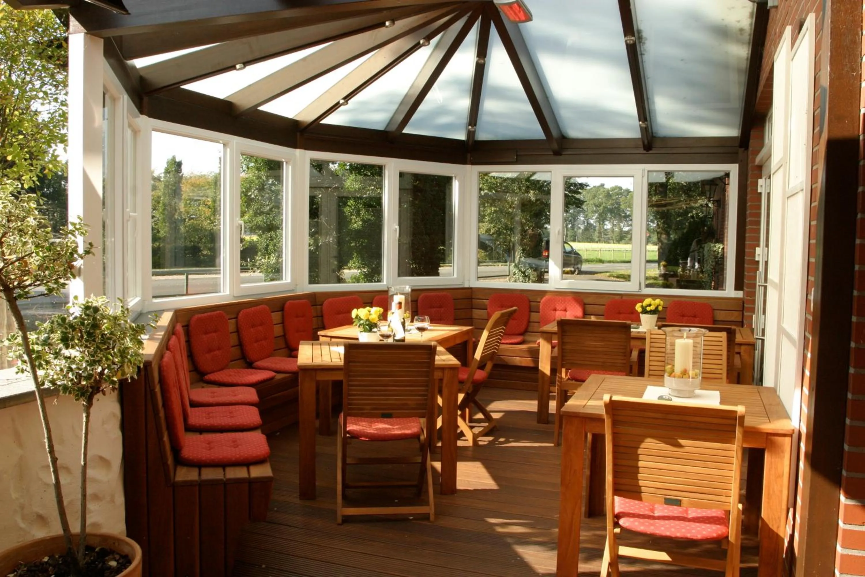 Balcony/Terrace in Hotel Waldgasthof Schöning