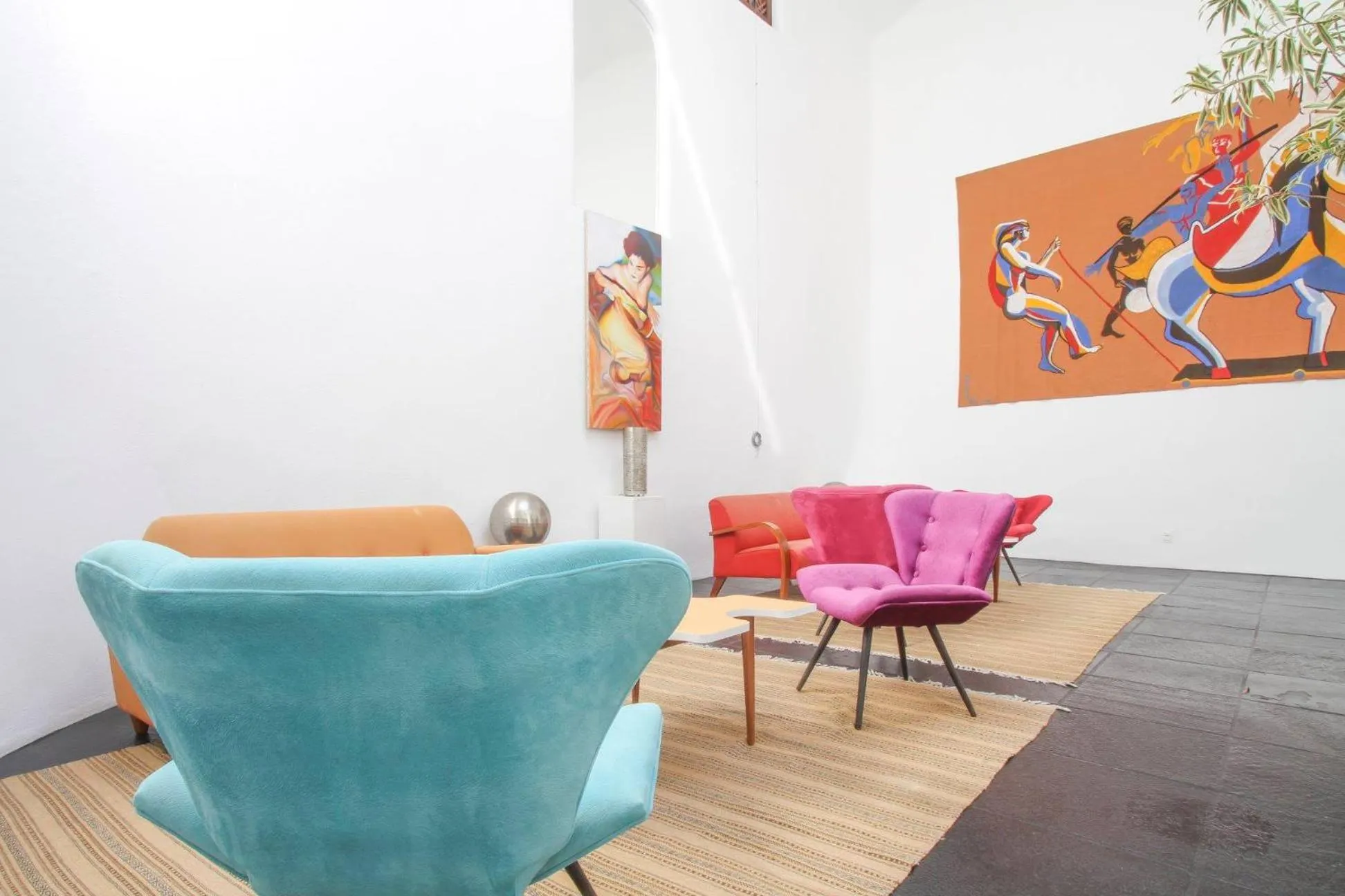 Living room in Les Jardins de Rio Boutique Hotel