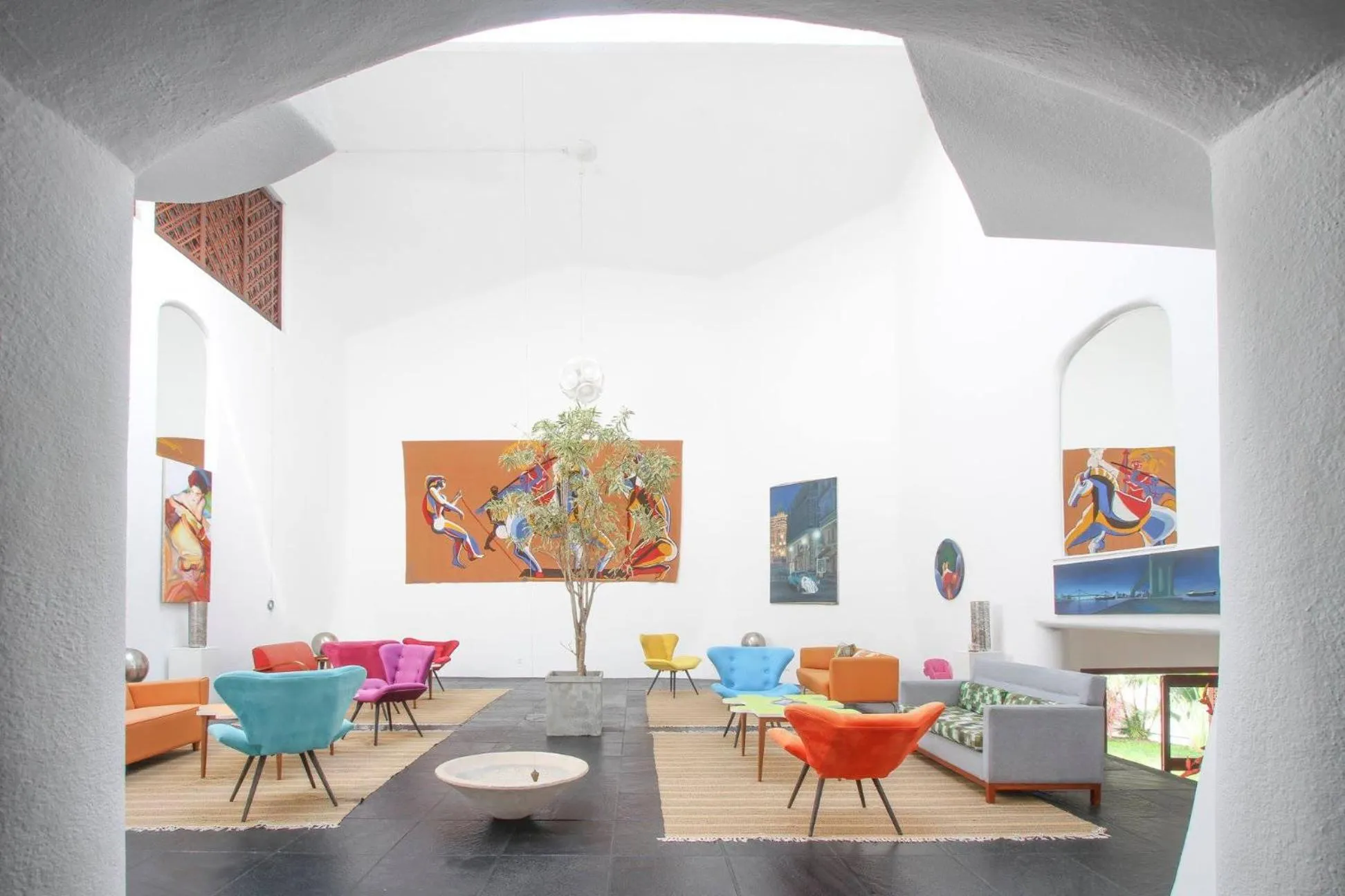 Living room in Les Jardins de Rio Boutique Hotel