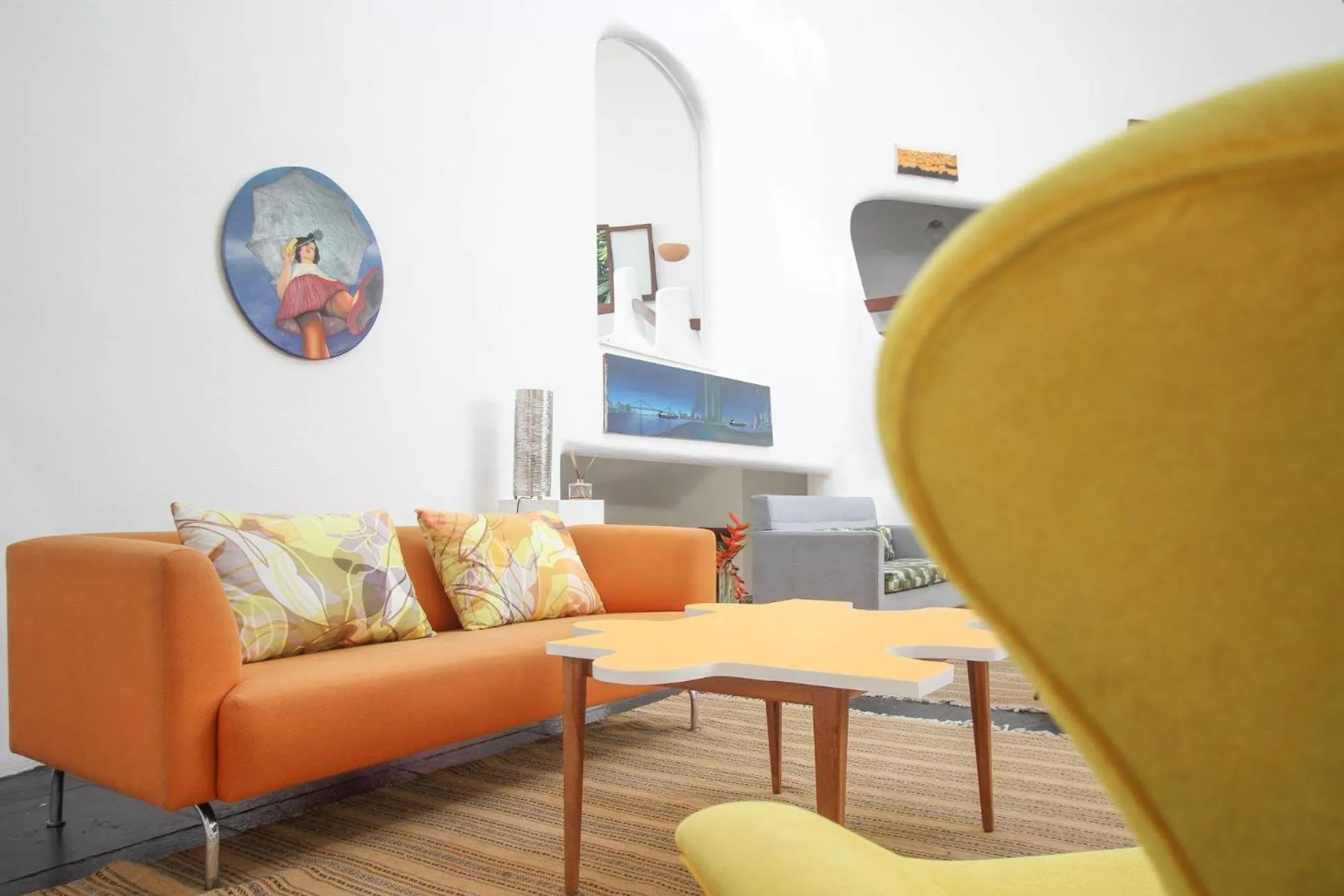 Living room in Les Jardins de Rio Boutique Hotel