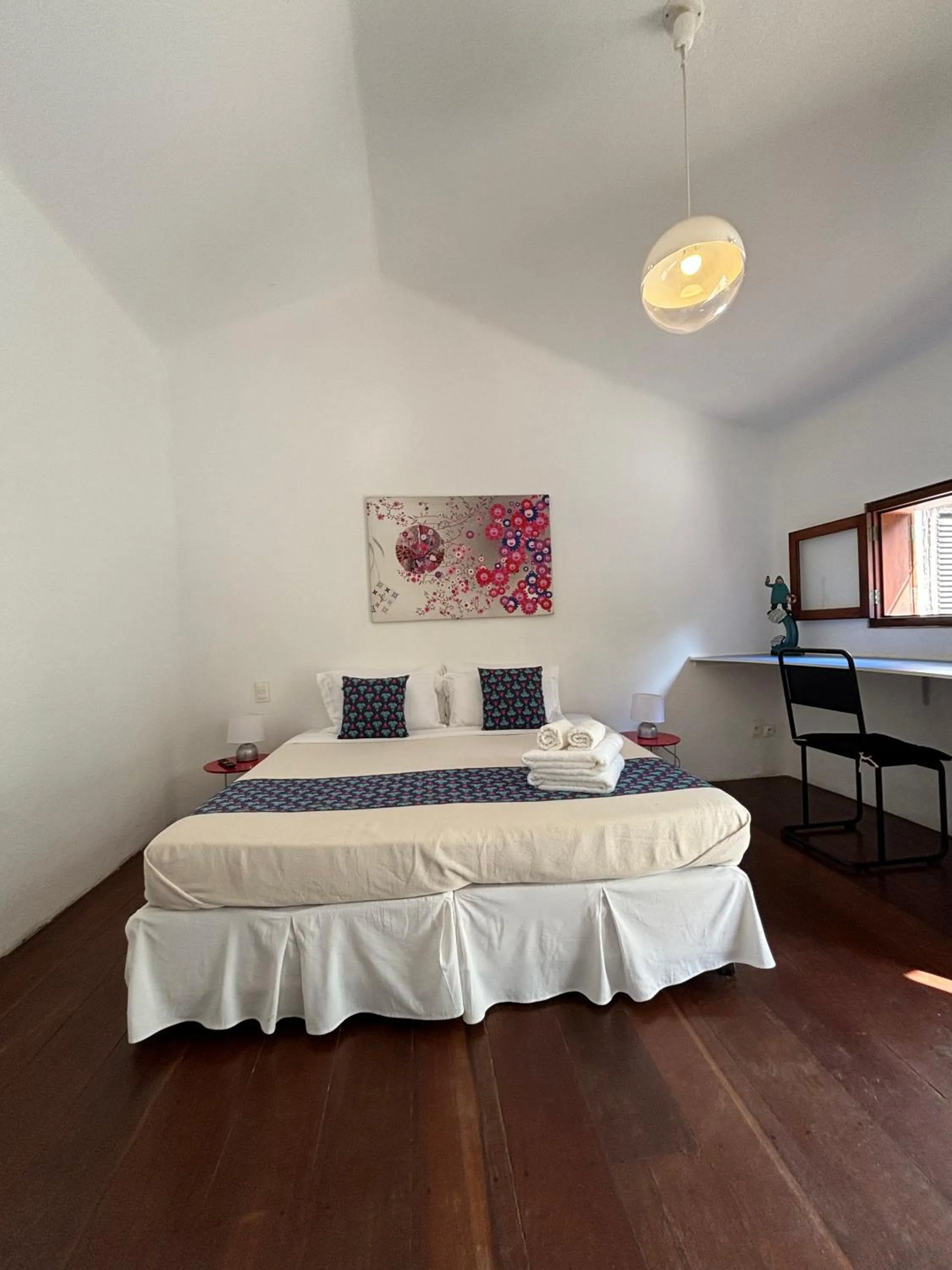 Bed in Les Jardins de Rio Boutique Hotel