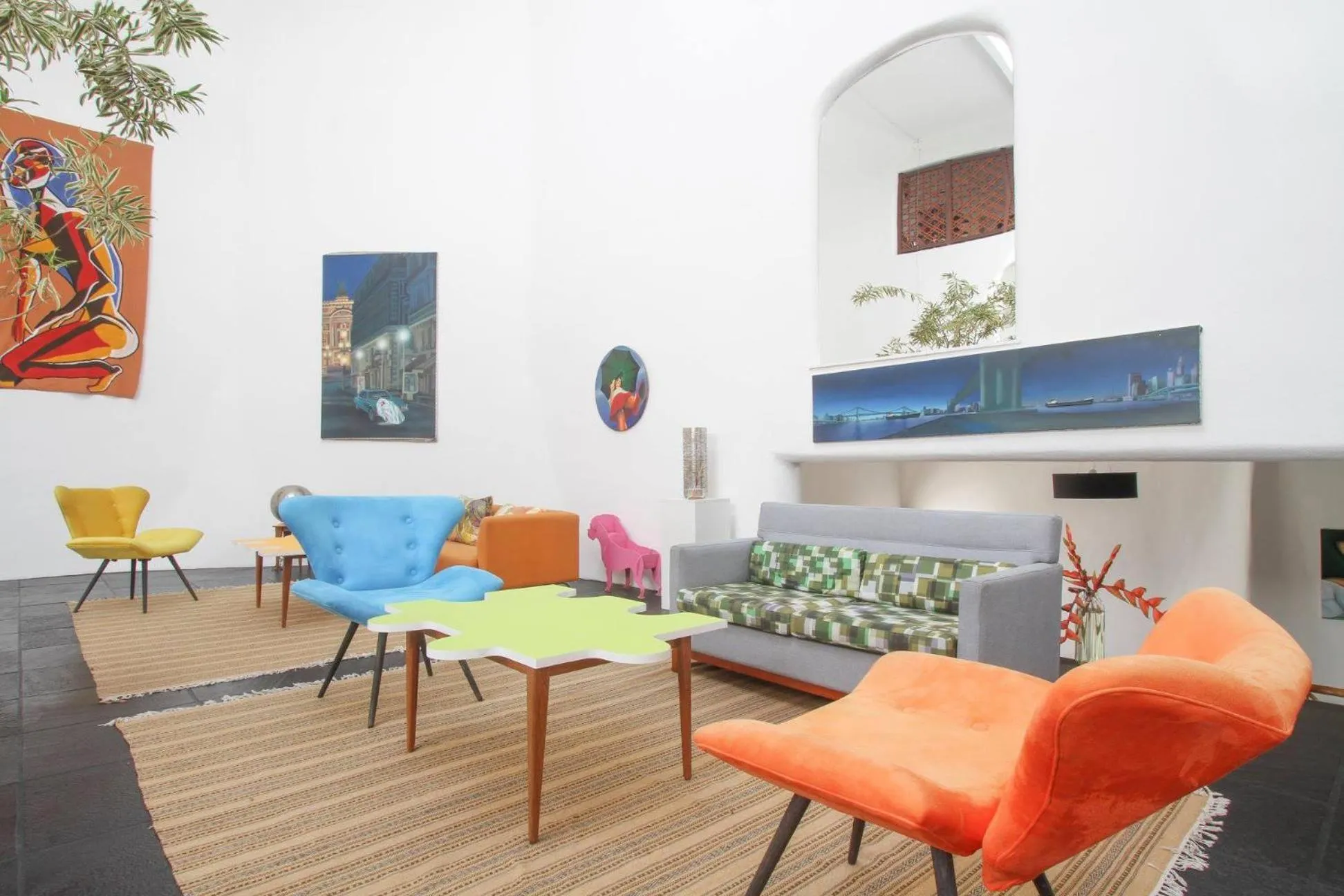 Decorative detail in Les Jardins de Rio Boutique Hotel