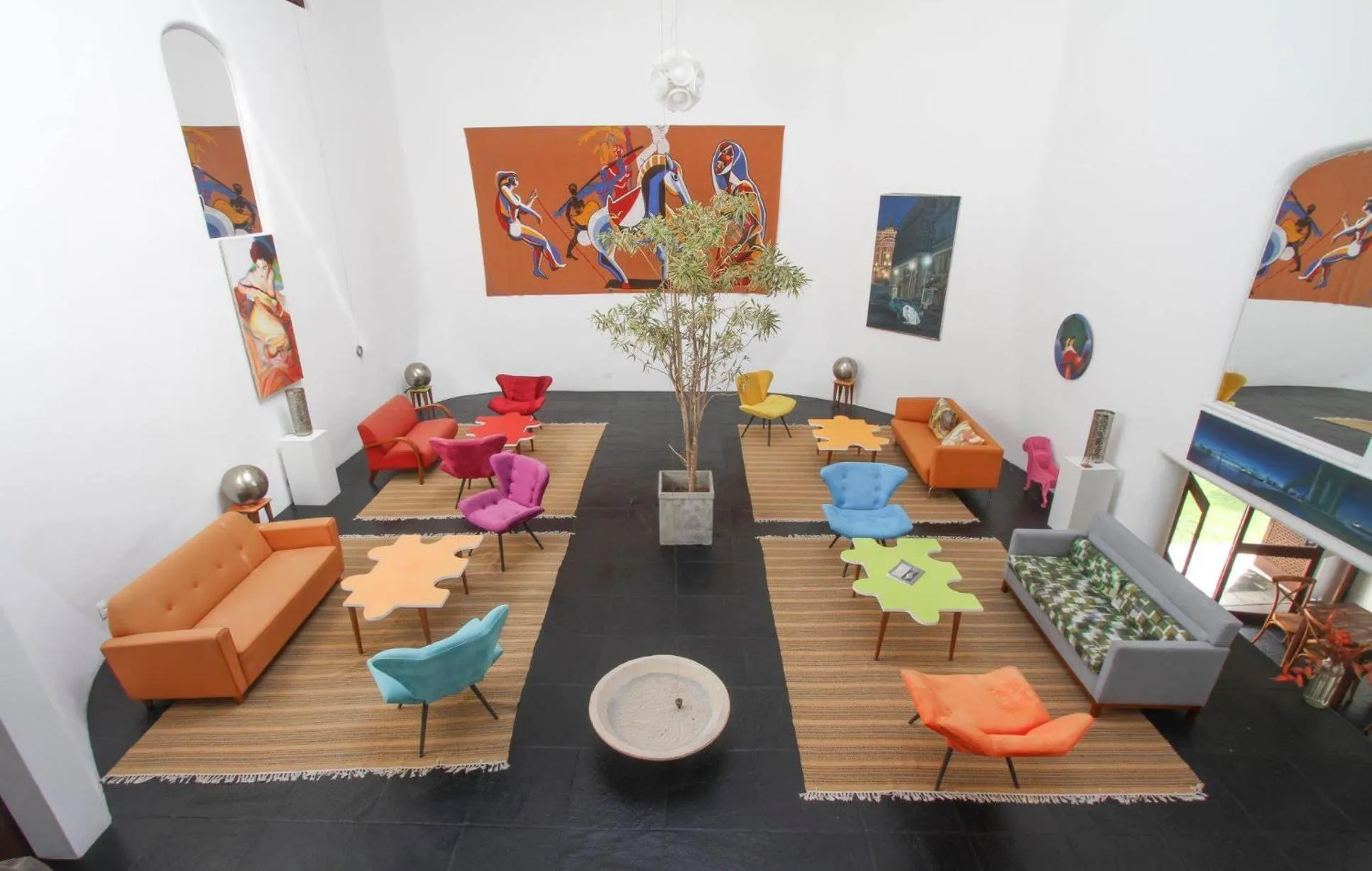 Living room in Les Jardins de Rio Boutique Hotel